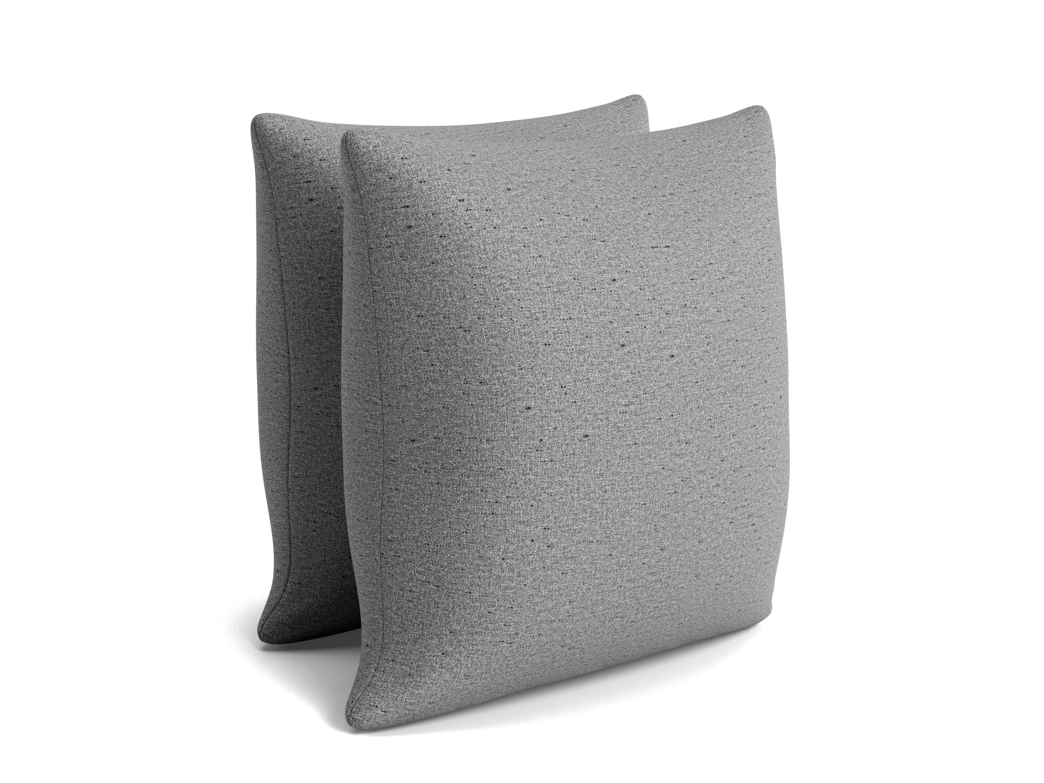 decorative knife edge pillows %28set 2%29 essence ash