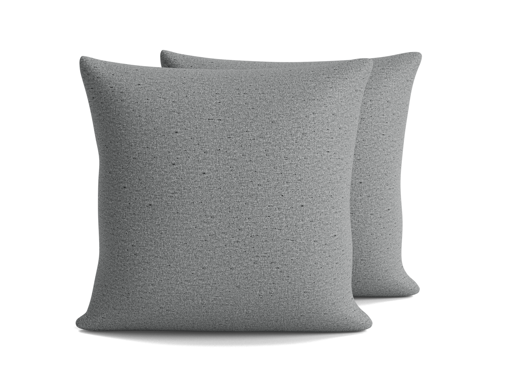 decorative knife edge pillows %28set 2%29 essence ash