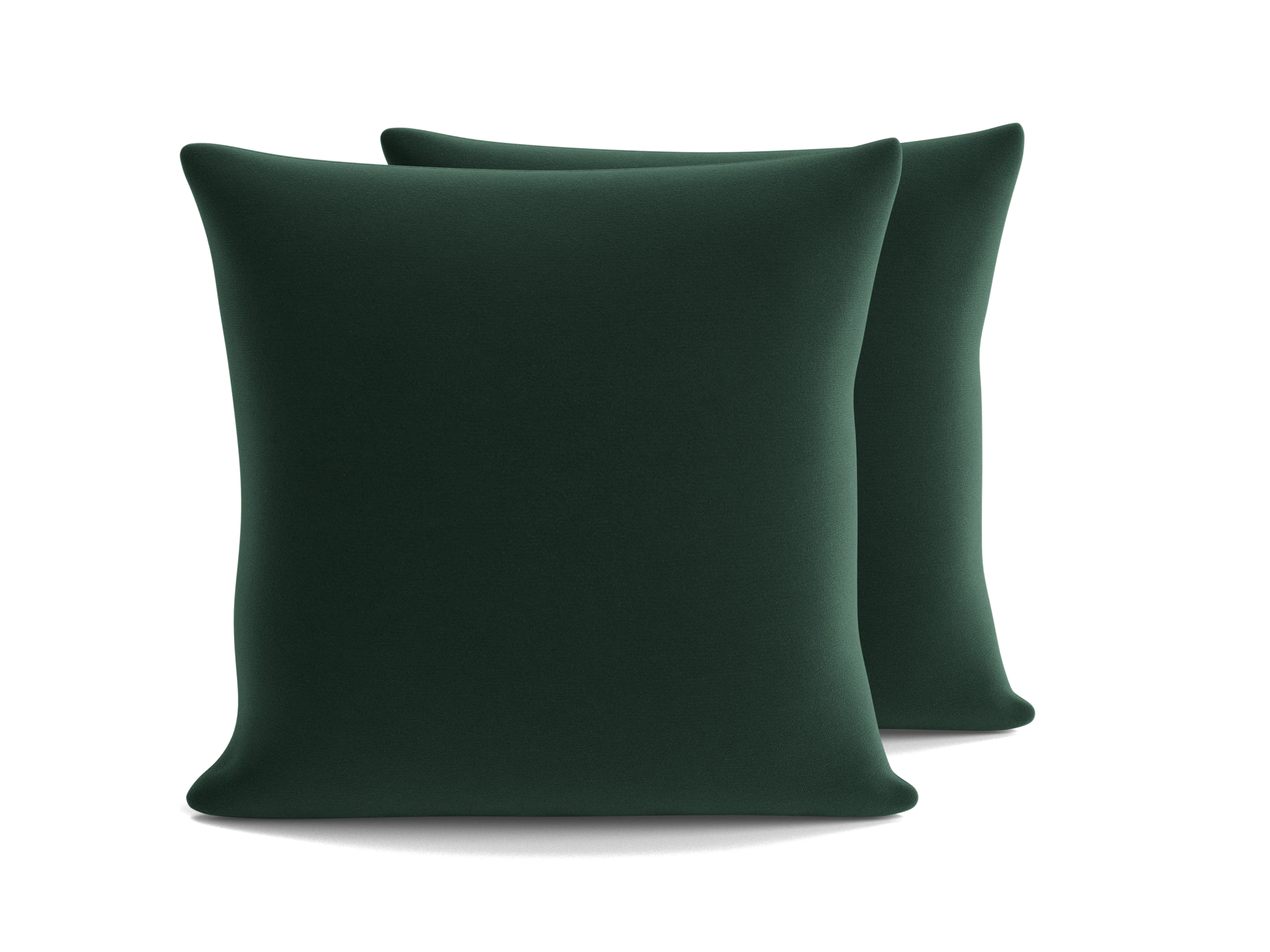 decorative knife edge pillows %28set 2%29 royale evergreen