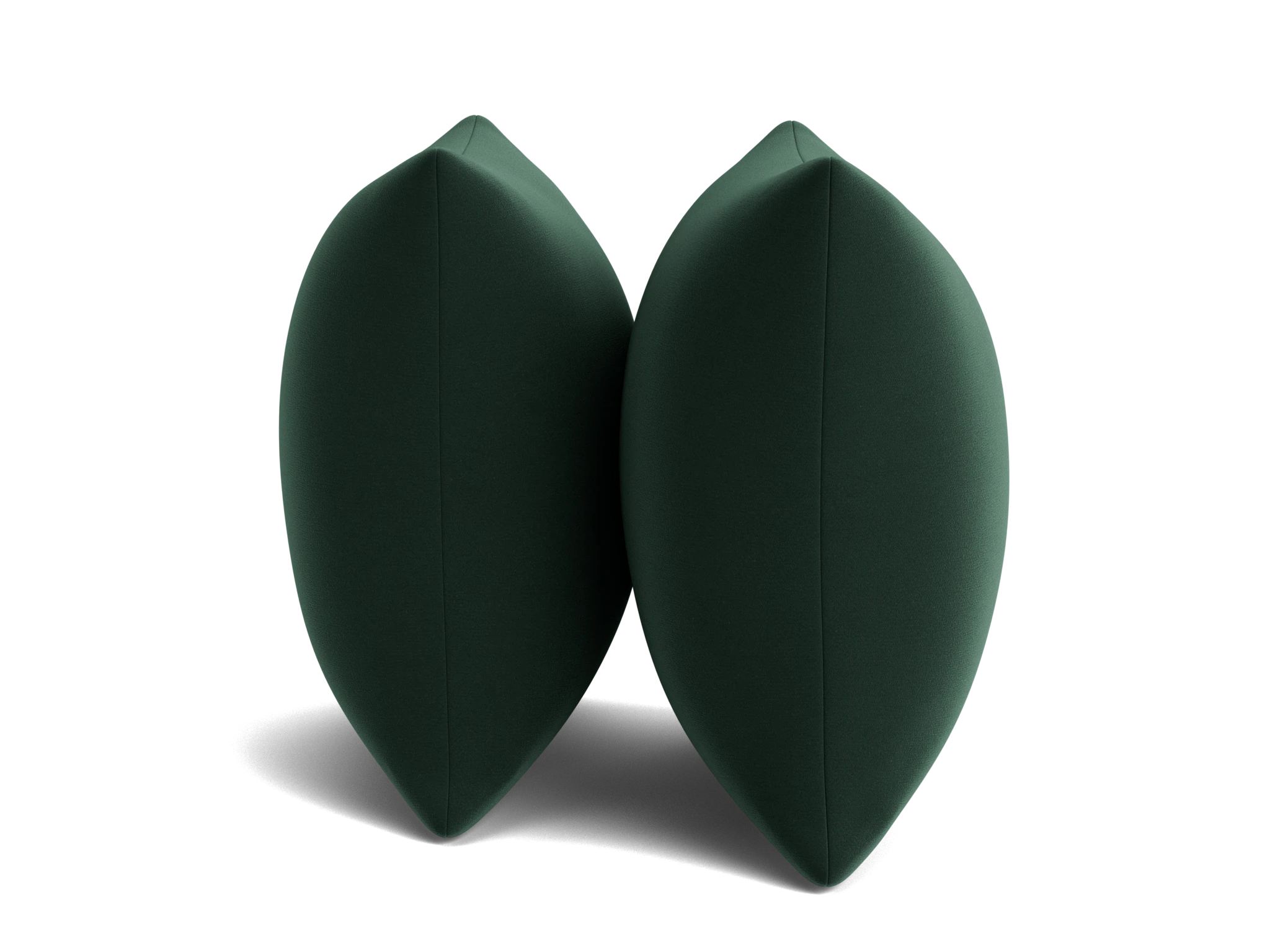 decorative knife edge pillows %28set 2%29 royale evergreen