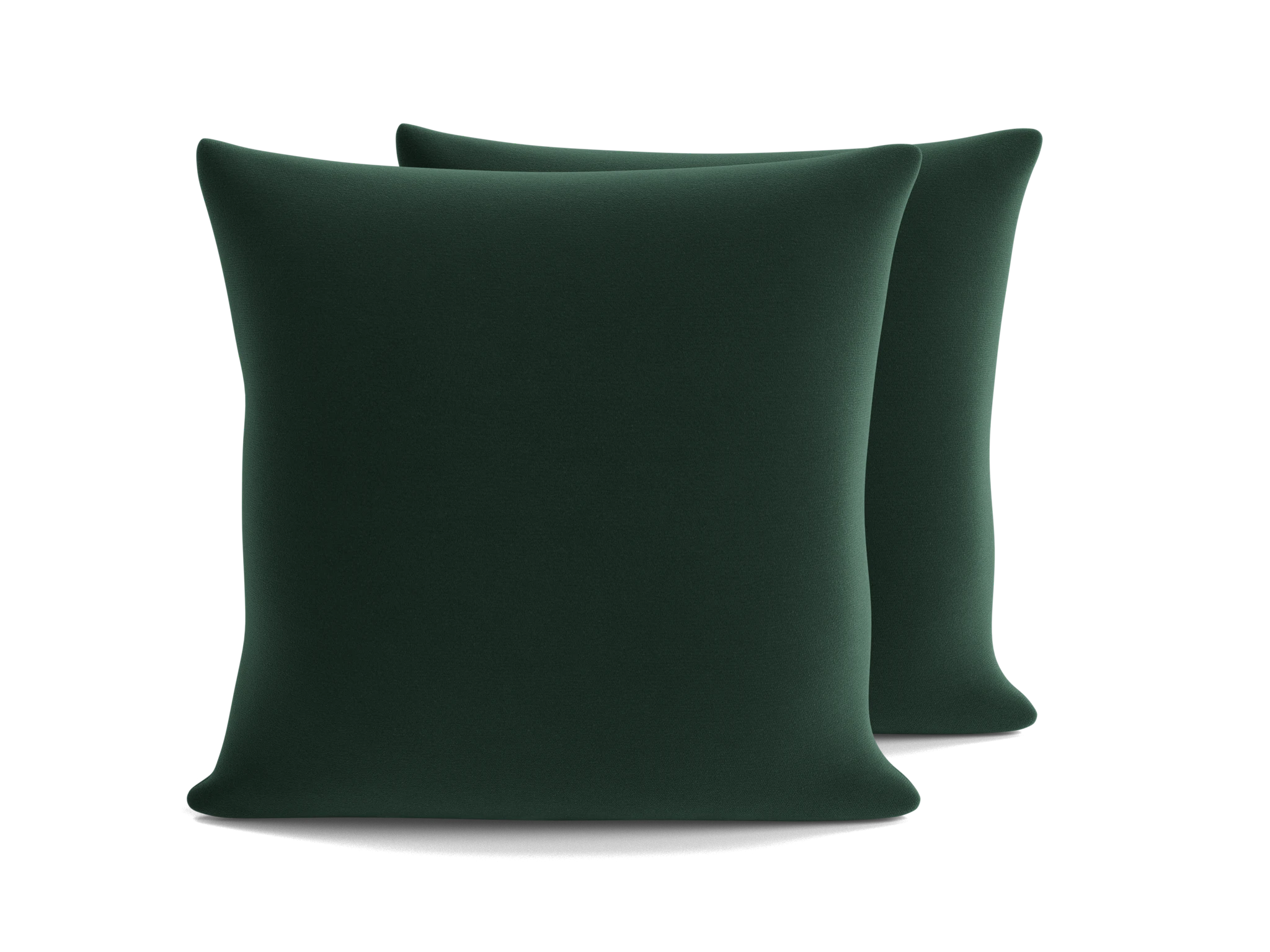 decorative knife edge pillows %28set 2%29 royale evergreen