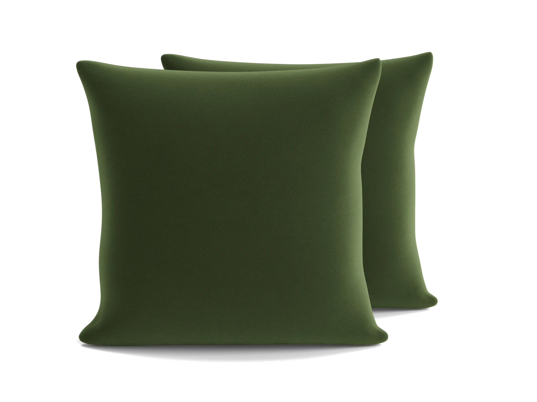decorative knife edge pillows (set royale forest