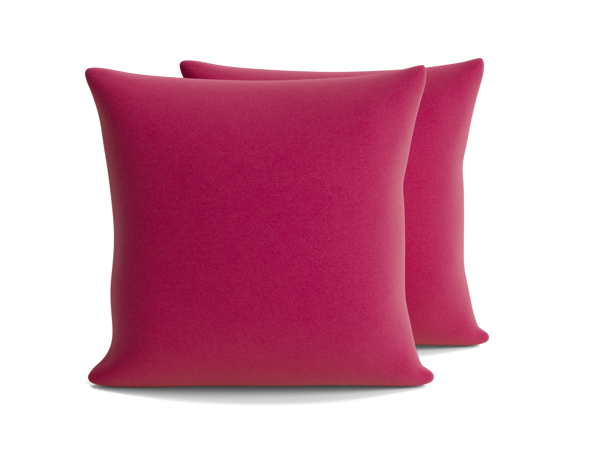 decorative knife edge pillows %28set 2%29 royale berry