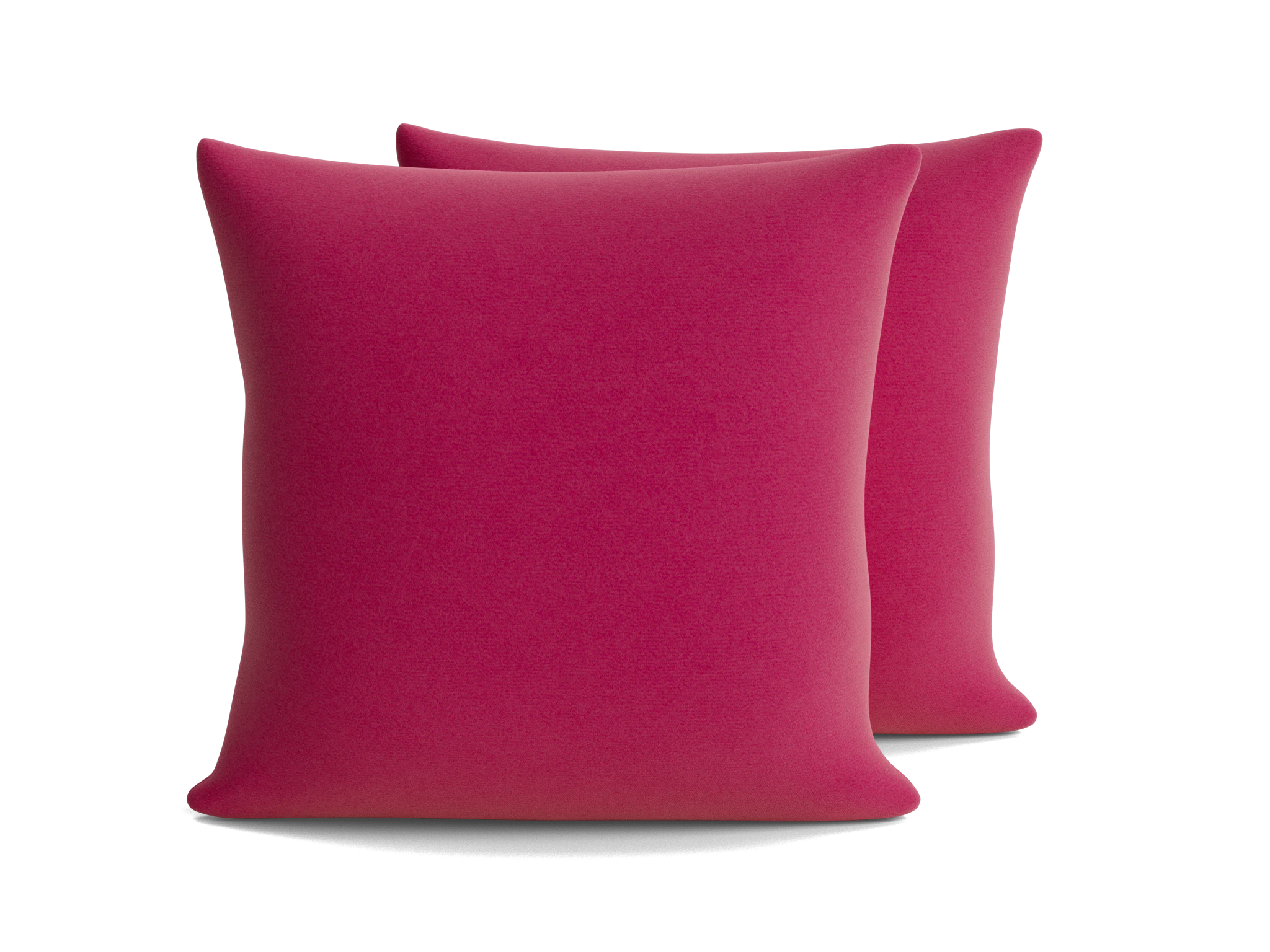 decorative knife edge pillows %28set 2%29 royale berry