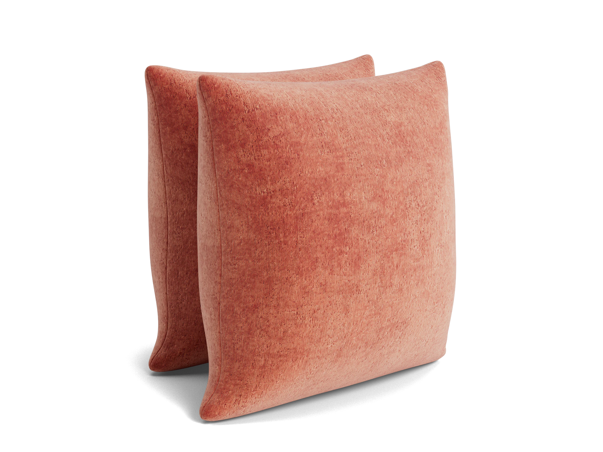 decorative knife edge pillows %28set 2%29 plush terra rose