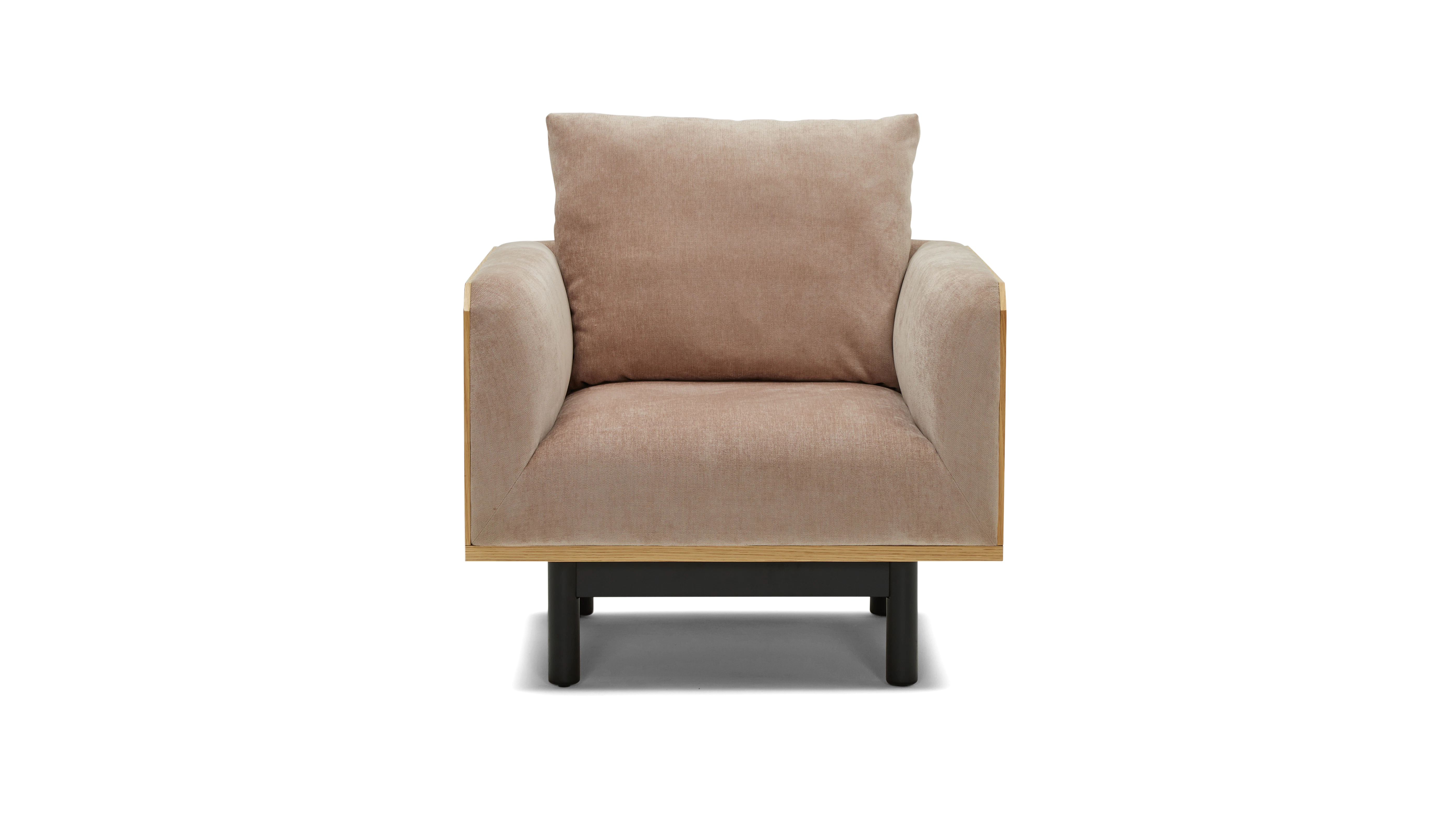 DSTYRS brin chair dusty rose