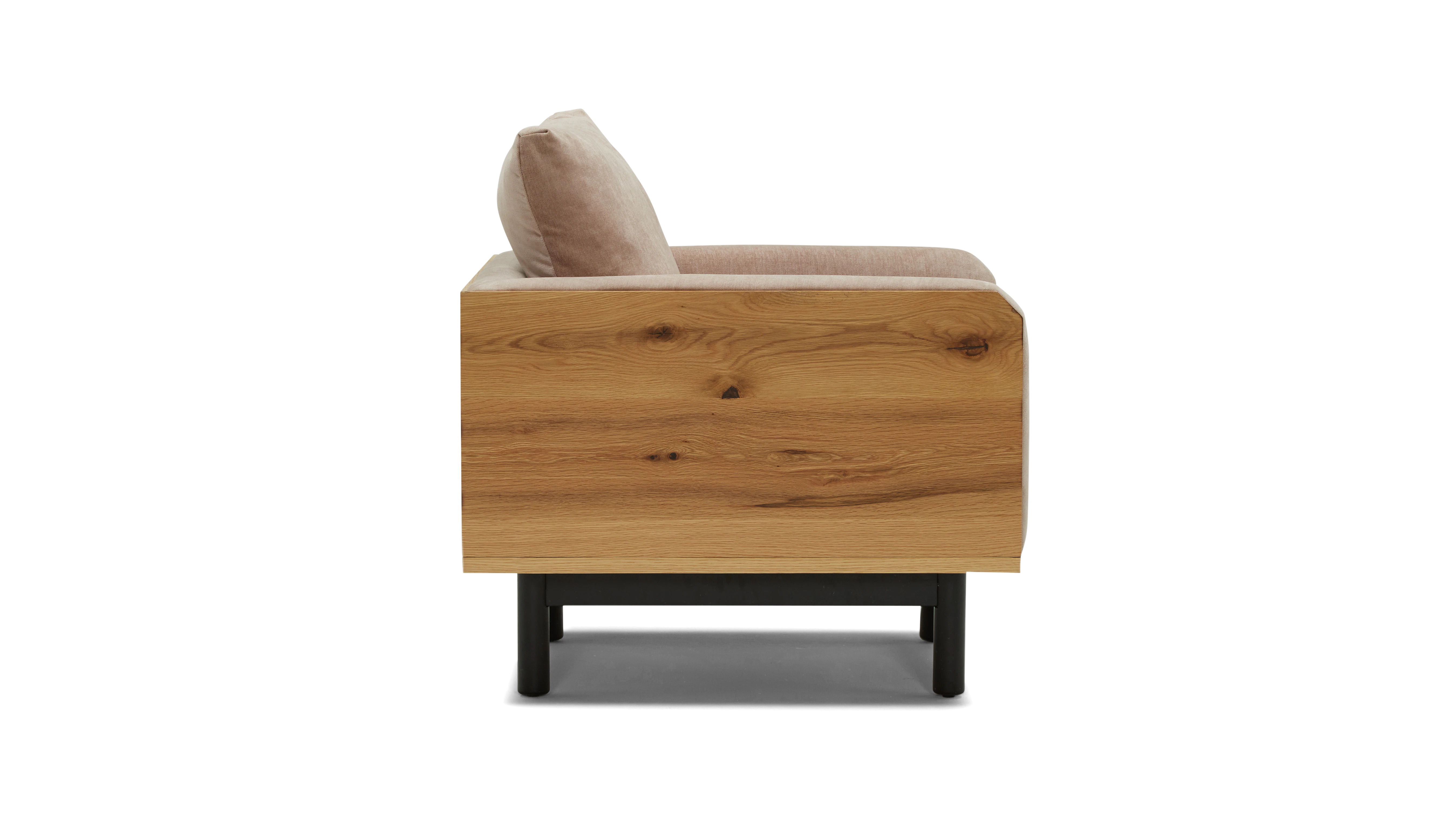 DSTYRS brin chair dusty rose