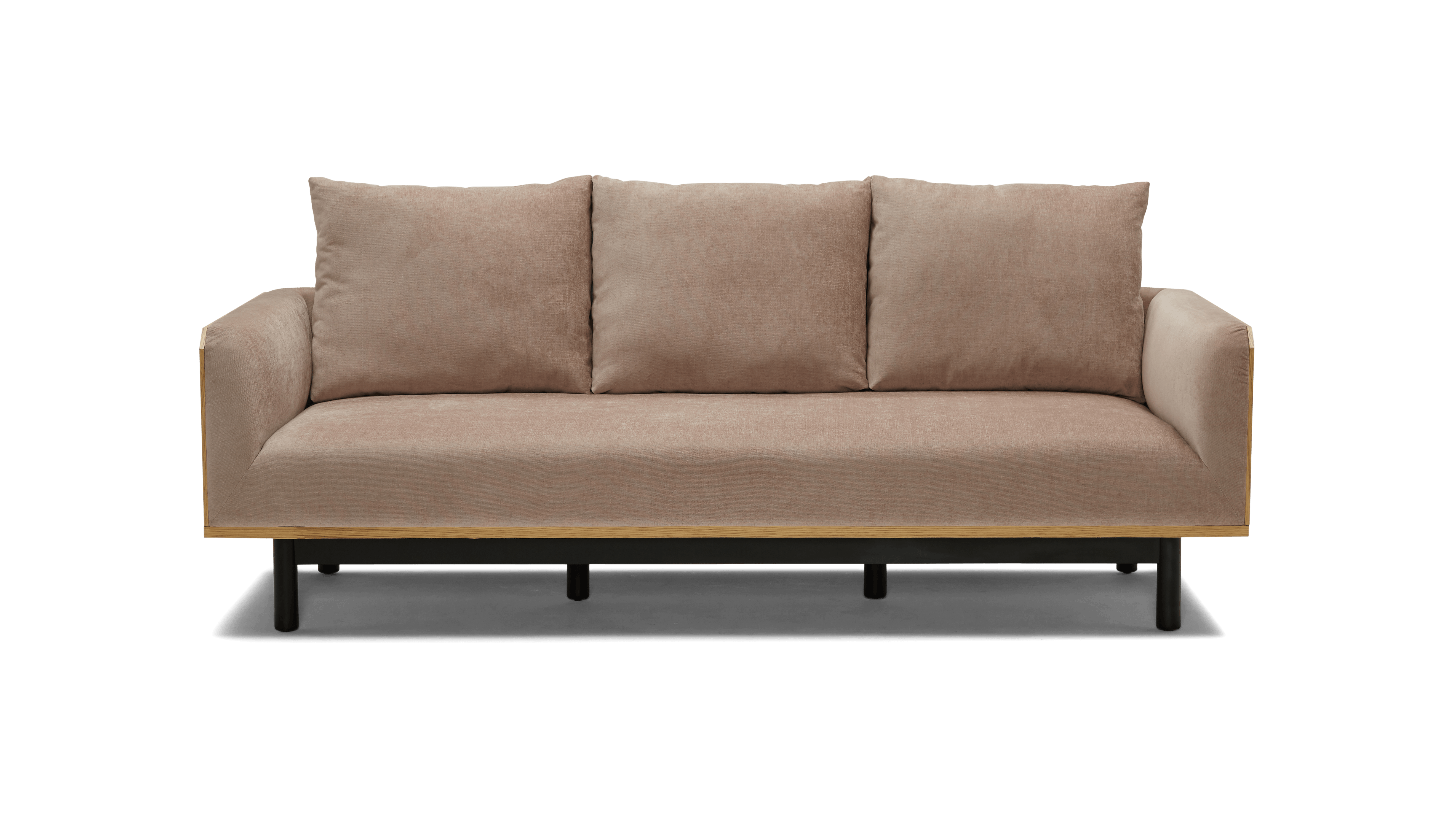 DSTYRS brin sofa dusty rose