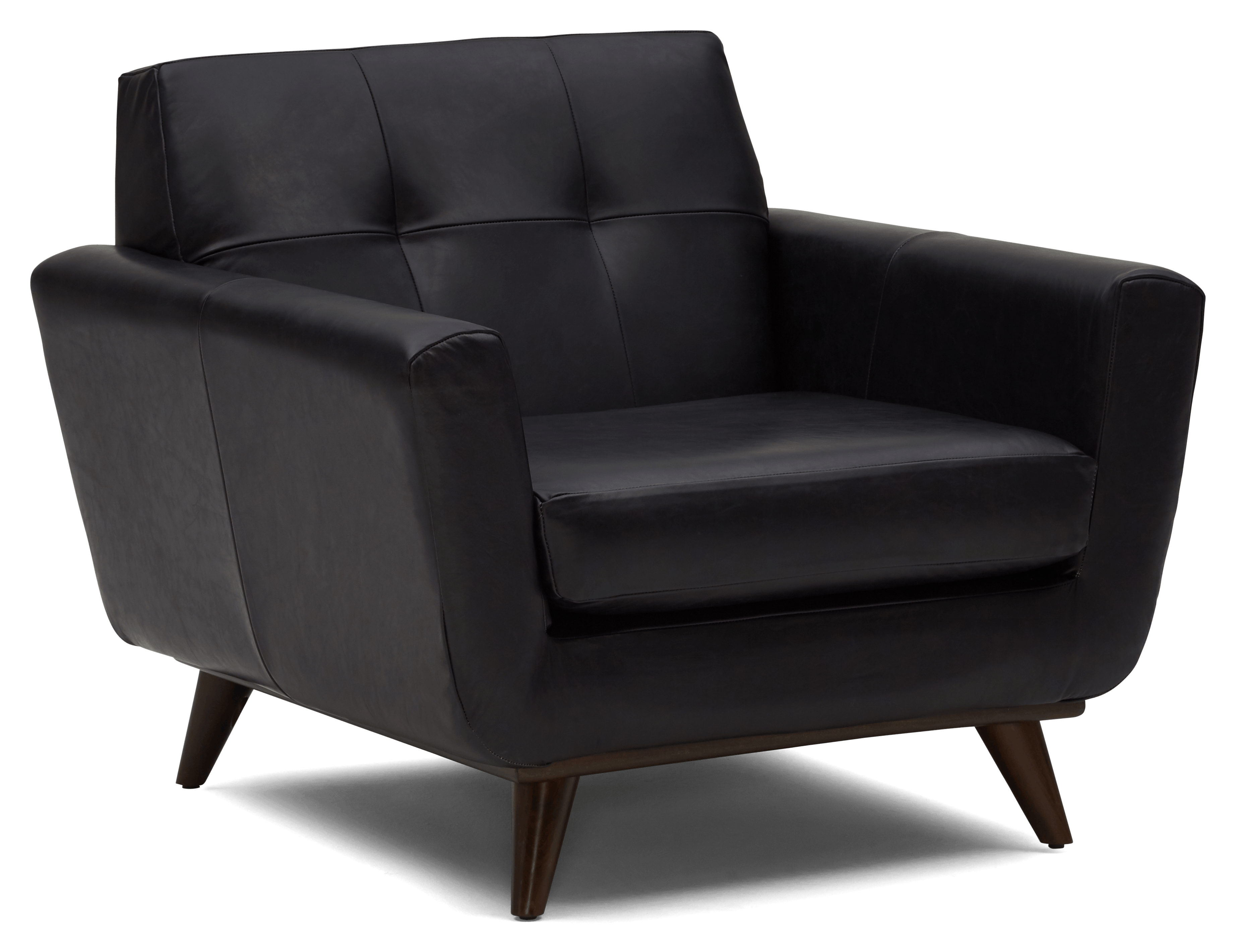 hughes leather chair santiago steel
