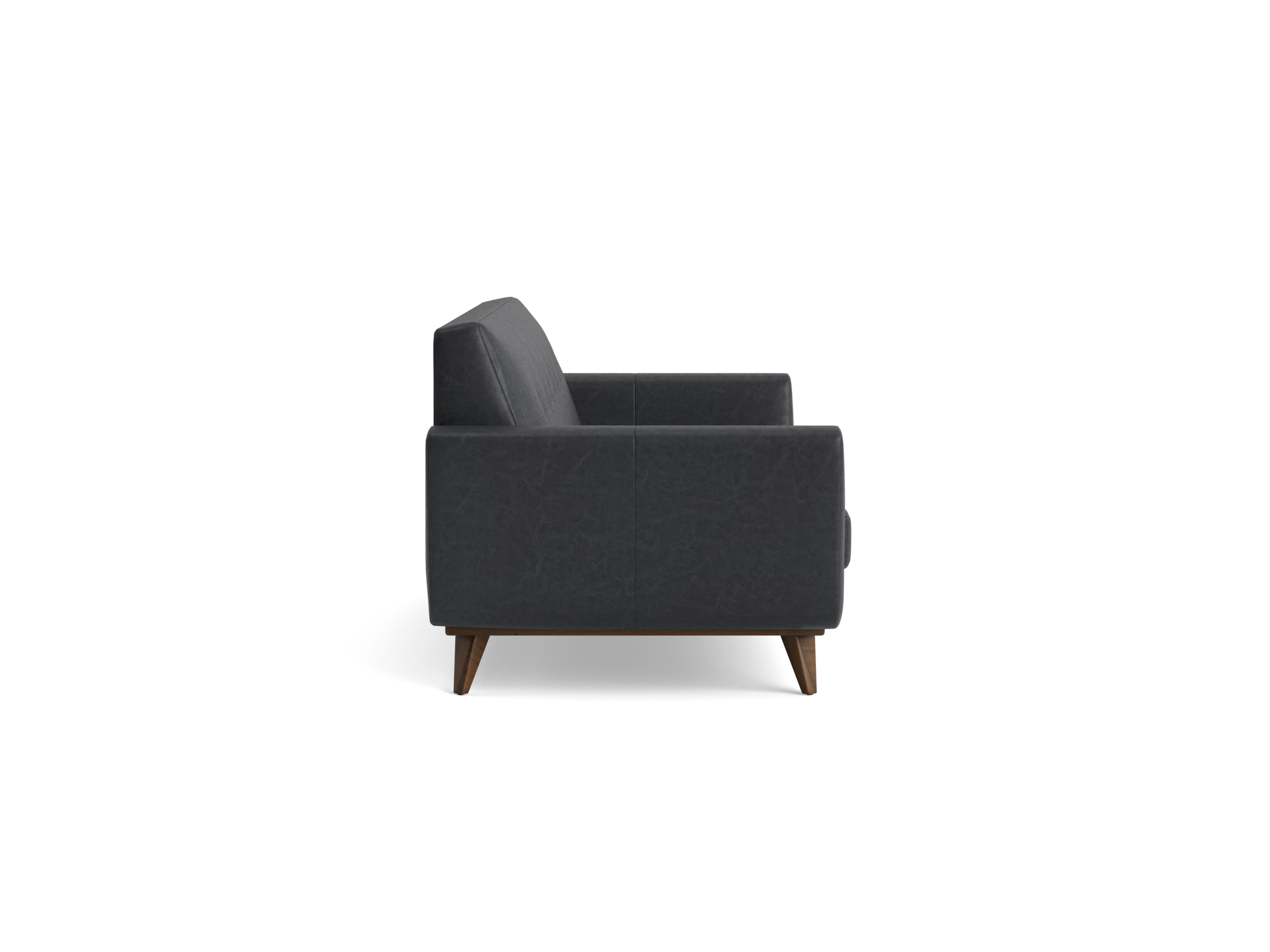 hughes leather sofa santiago steel