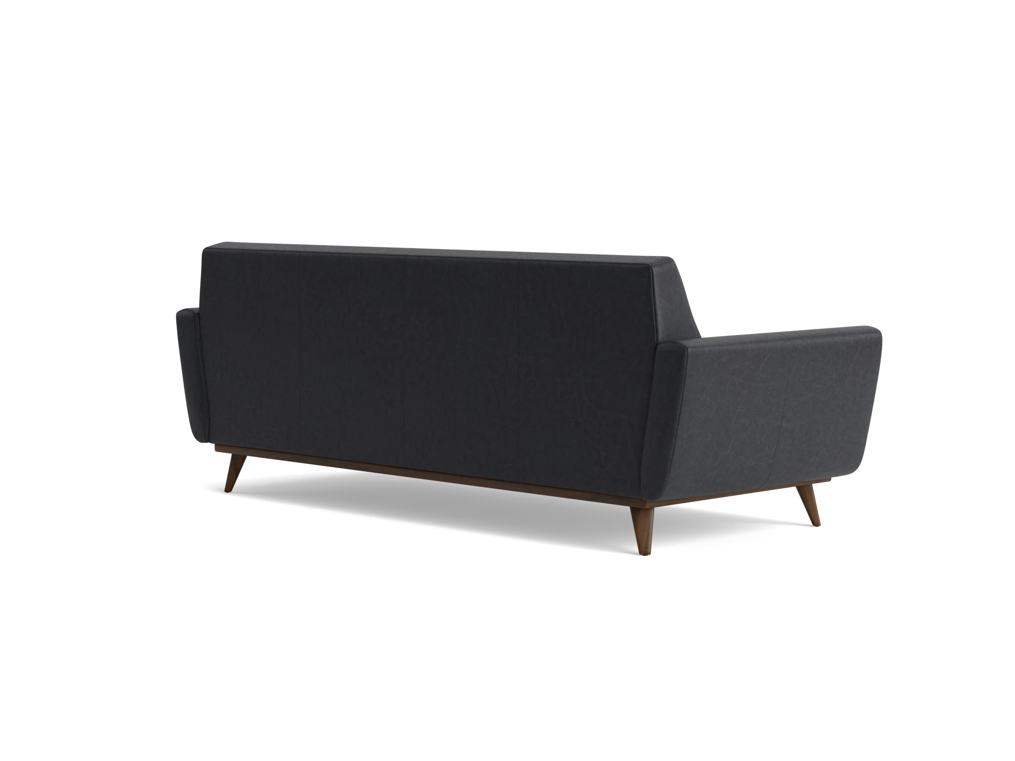 hughes leather sofa santiago steel