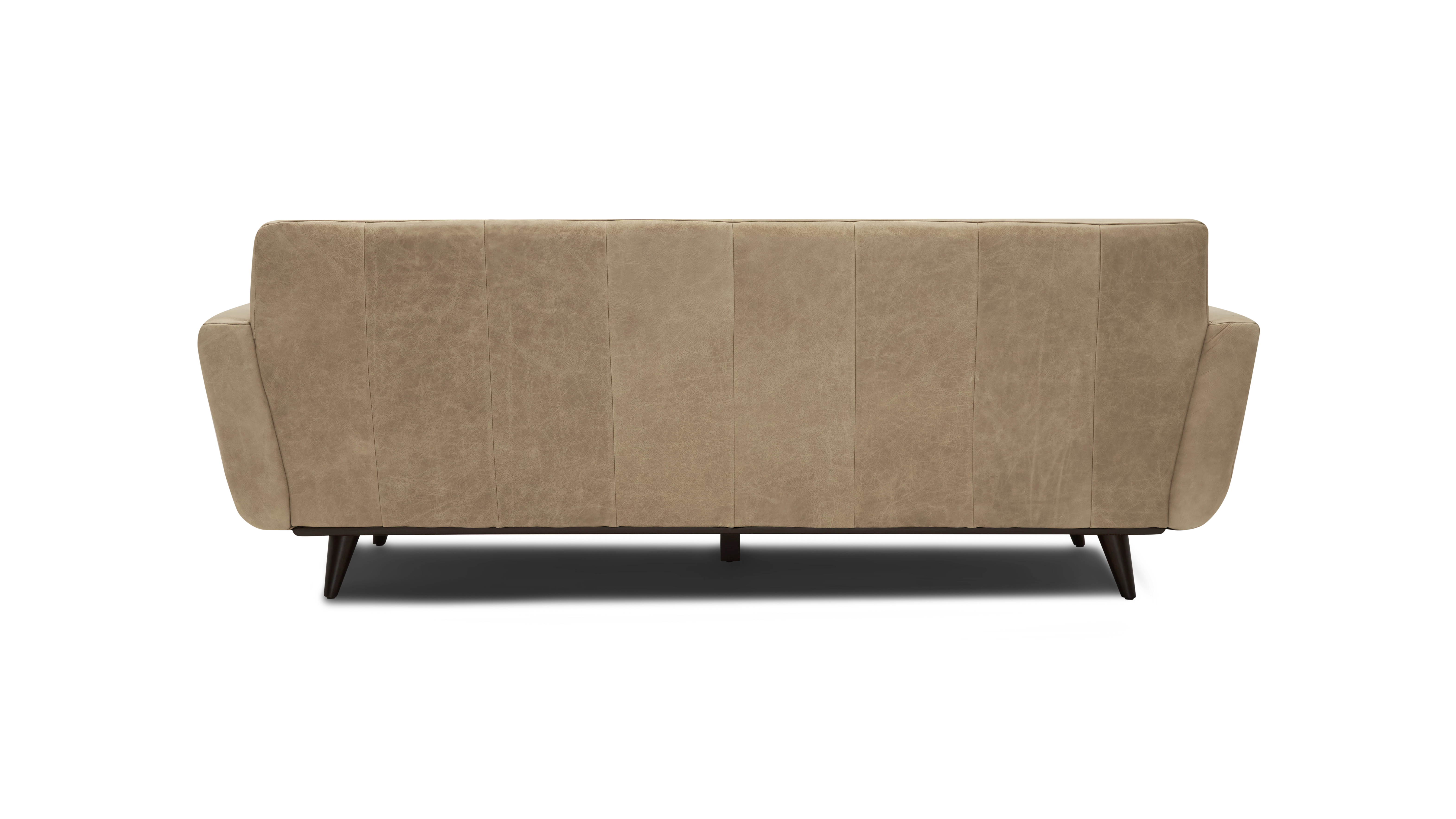 hughes leather sofa santiago bisque