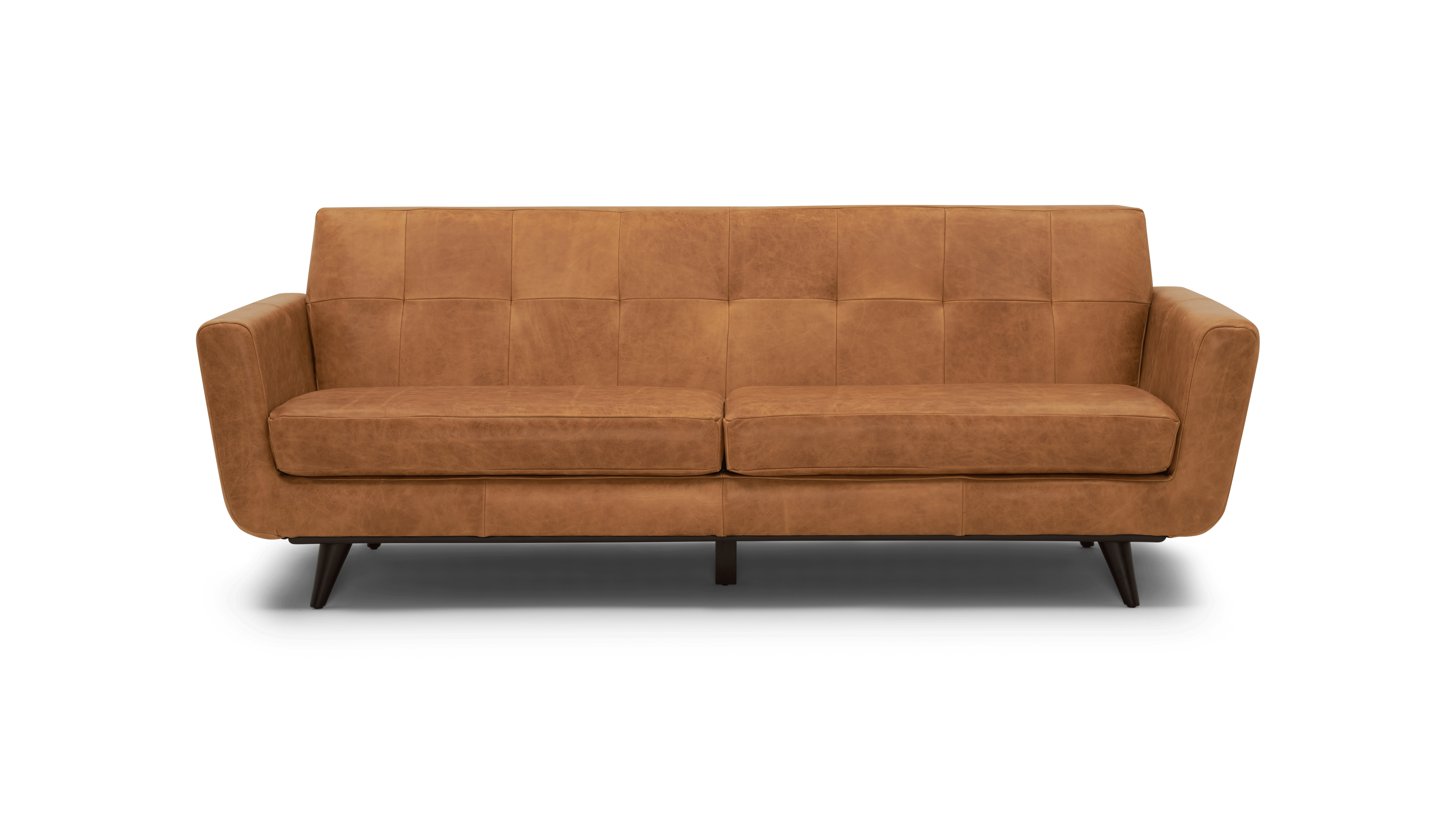 hughes leather sofa santiago cider
