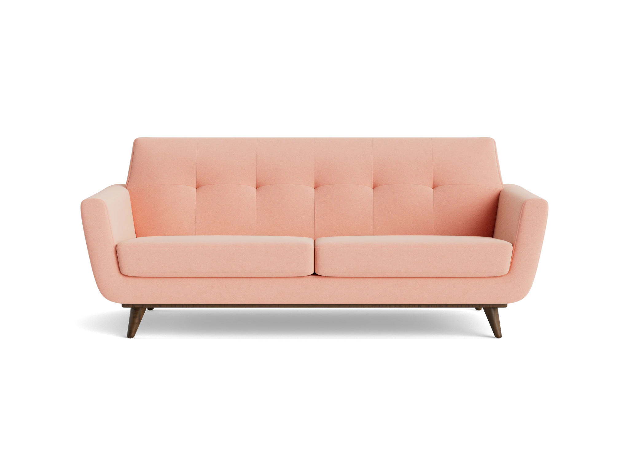 hughes loveseat royale blush
