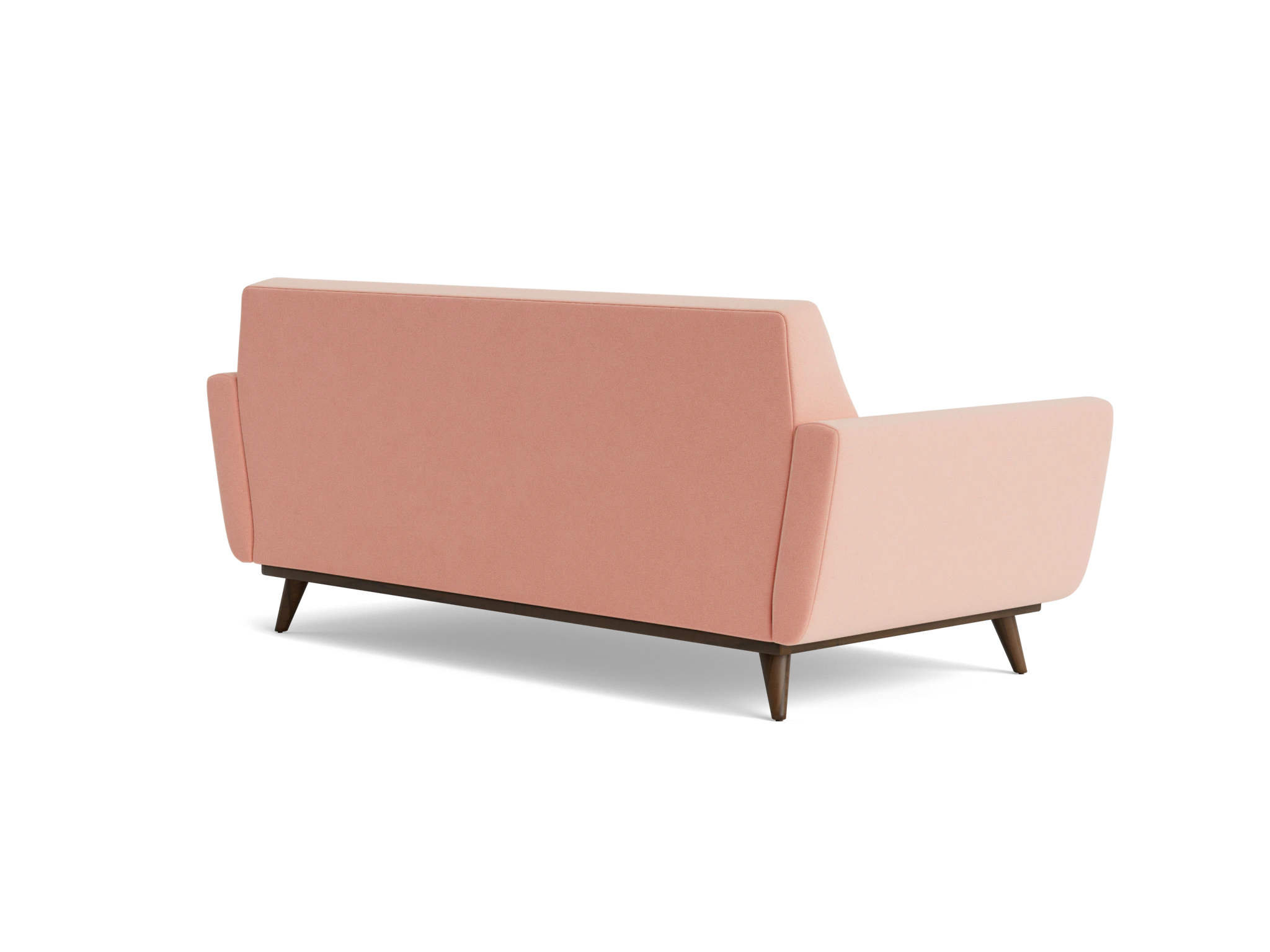 hughes loveseat royale blush