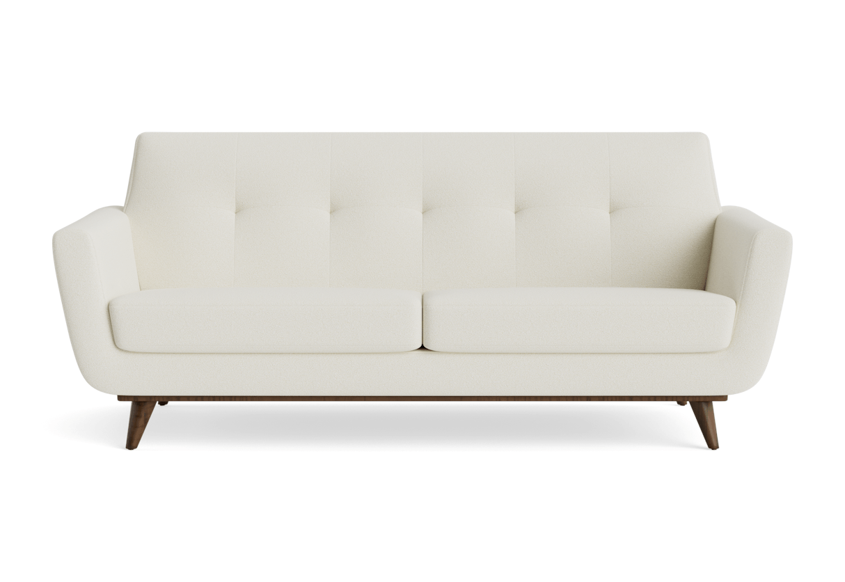 hughes loveseat tussah snow