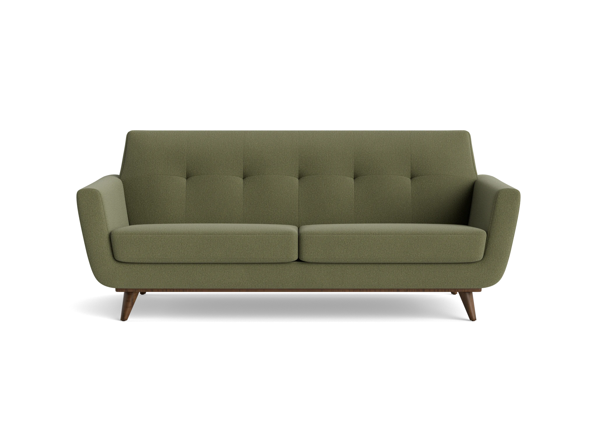 hughes loveseat faithful olive