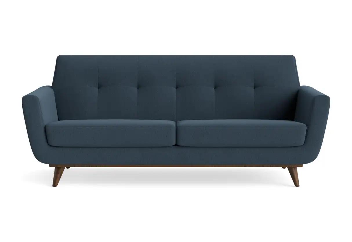 hughes loveseat faithful indigo