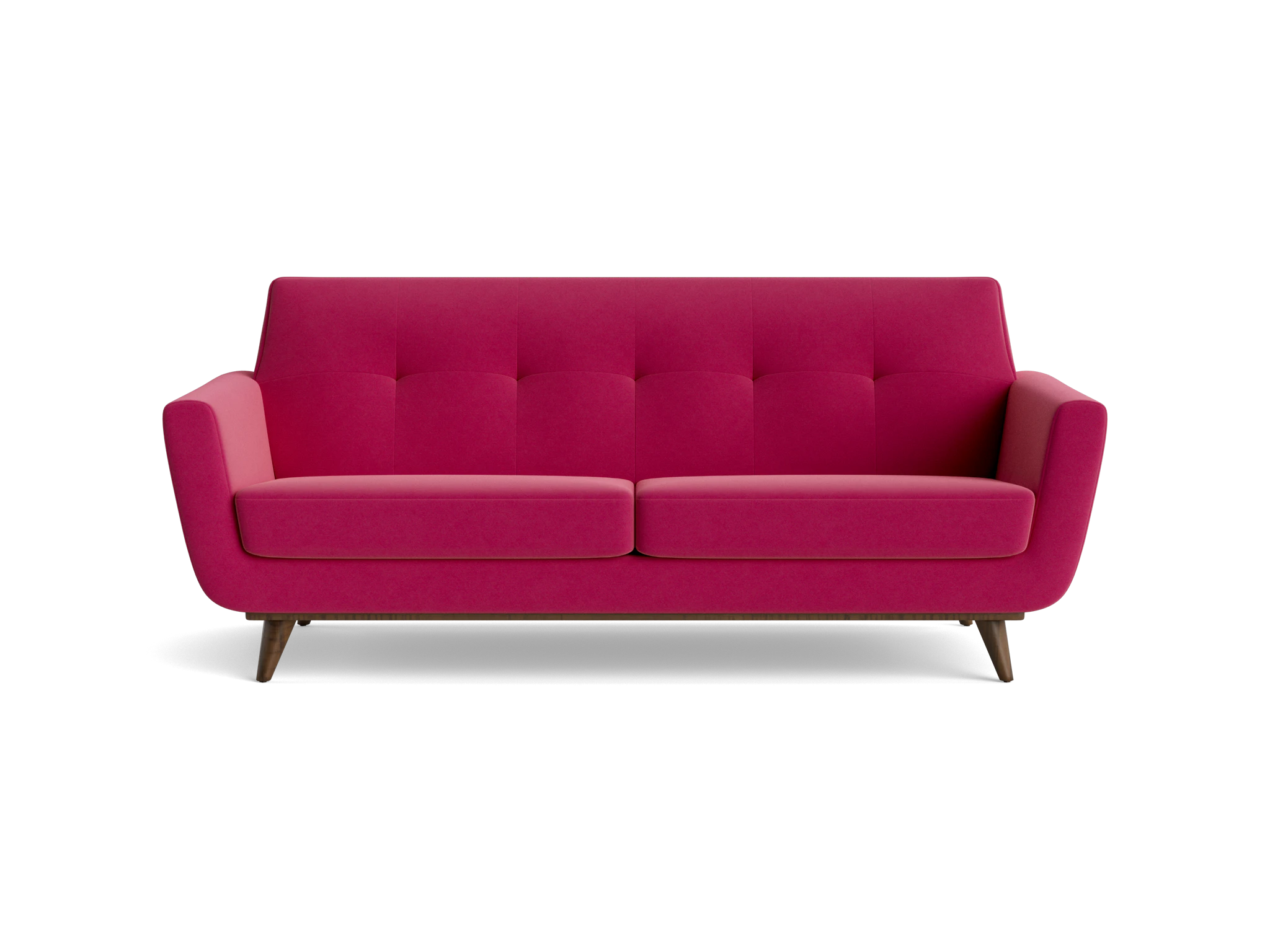 hughes loveseat royale berry
