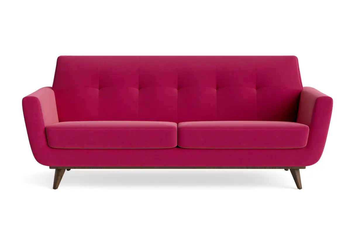 hughes loveseat royale berry
