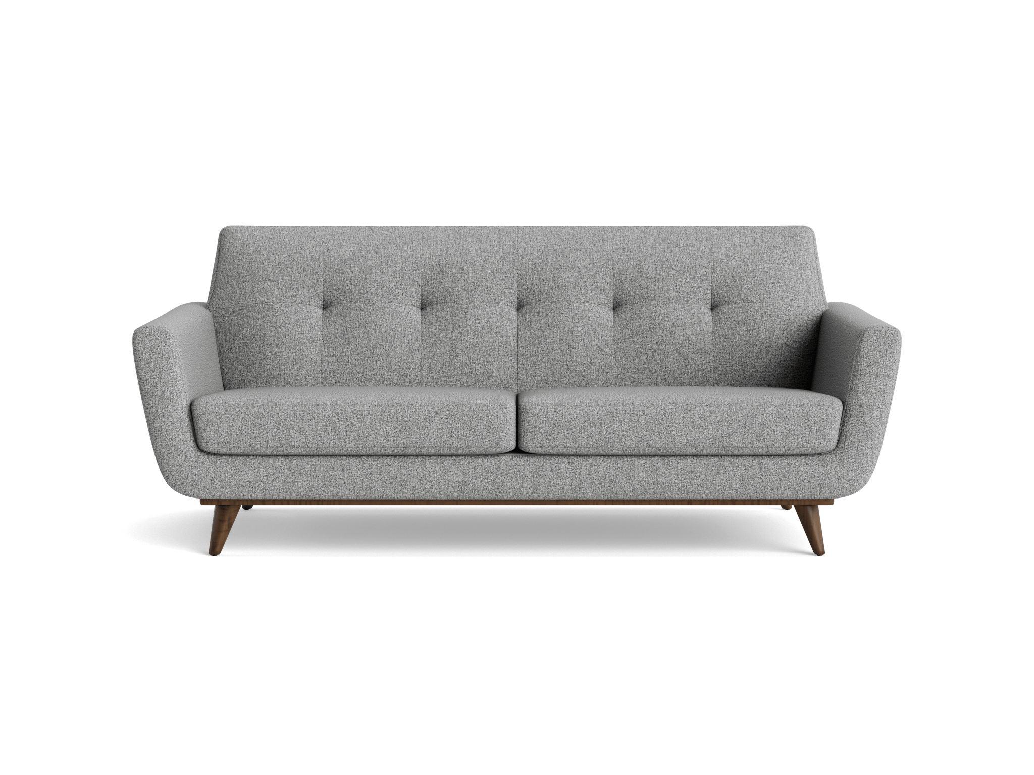 hughes loveseat taylor felt gray