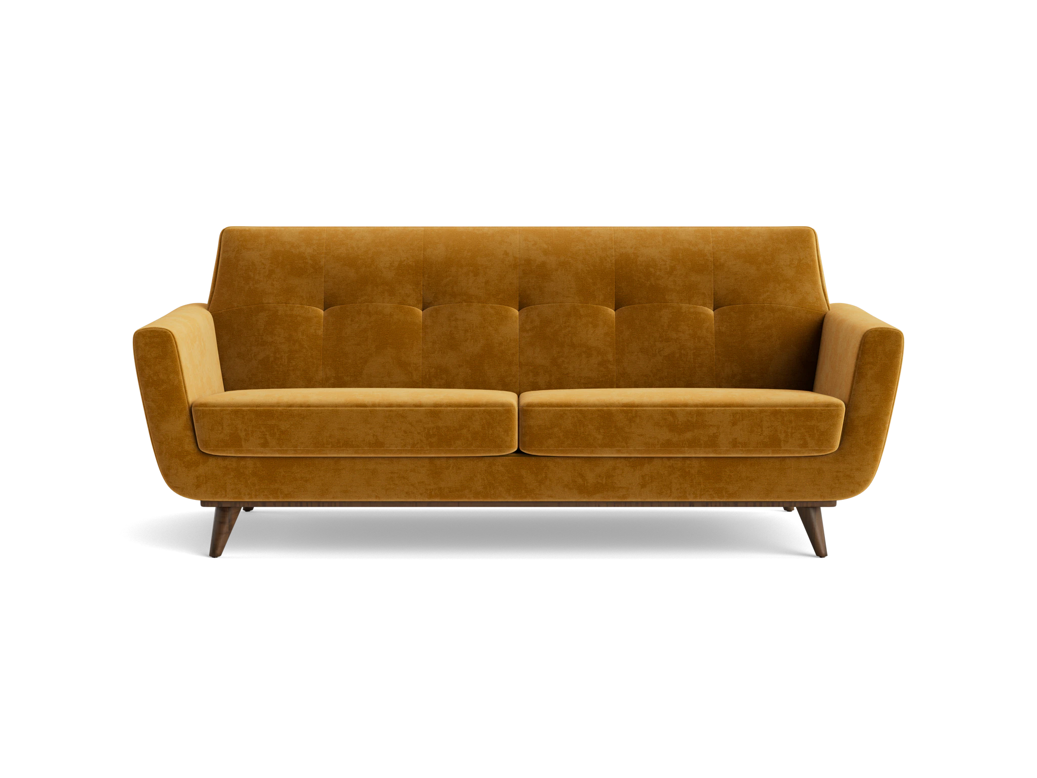 hughes loveseat harper amber gold