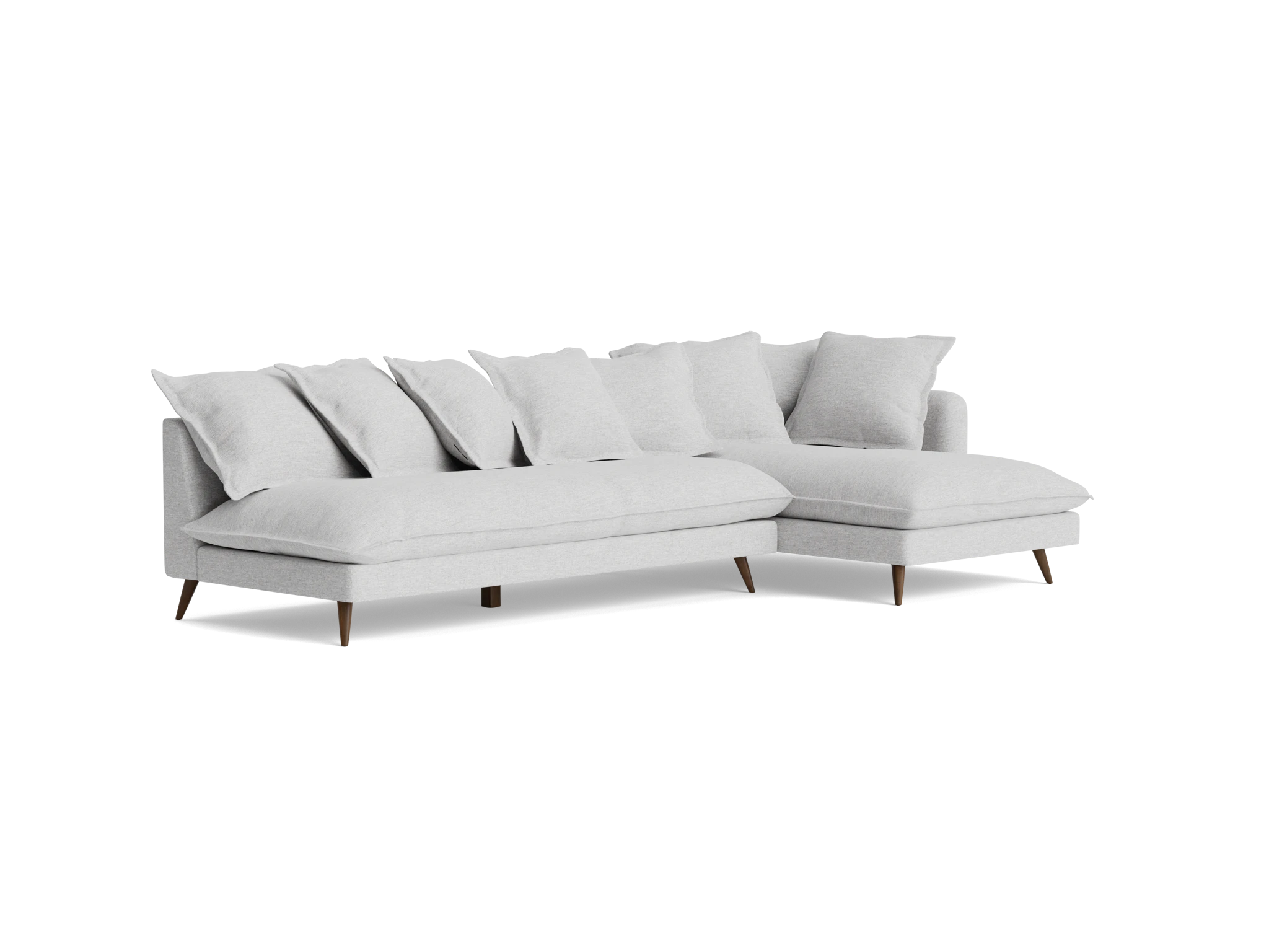 denna sectional milo dove