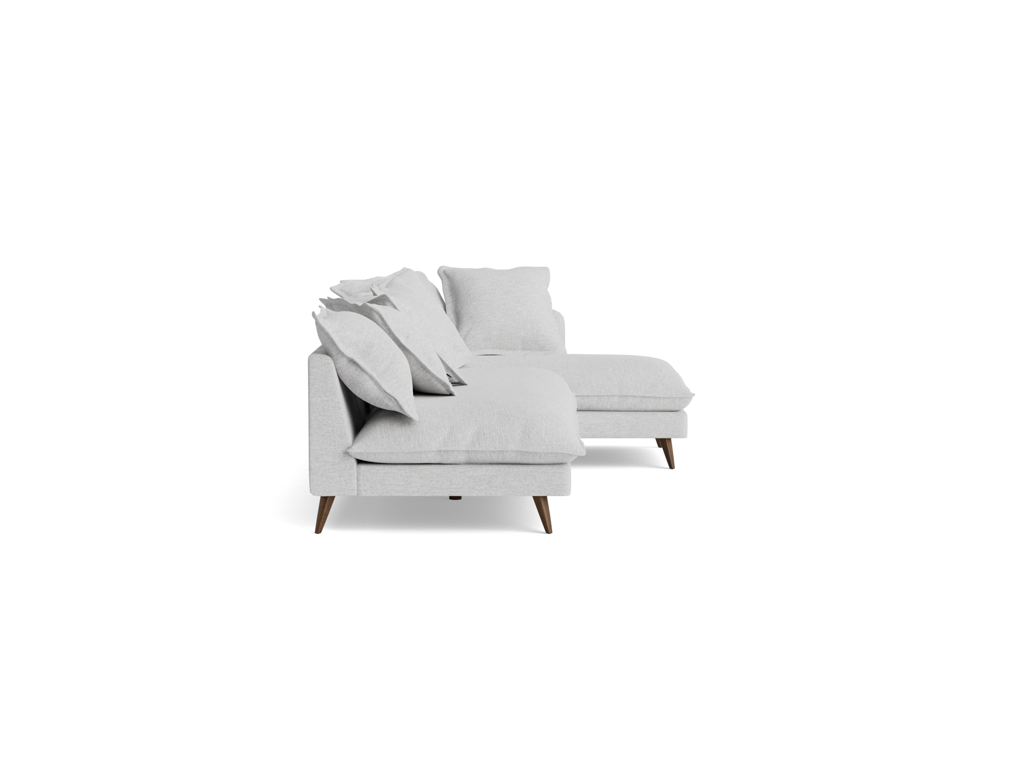 denna sectional milo dove