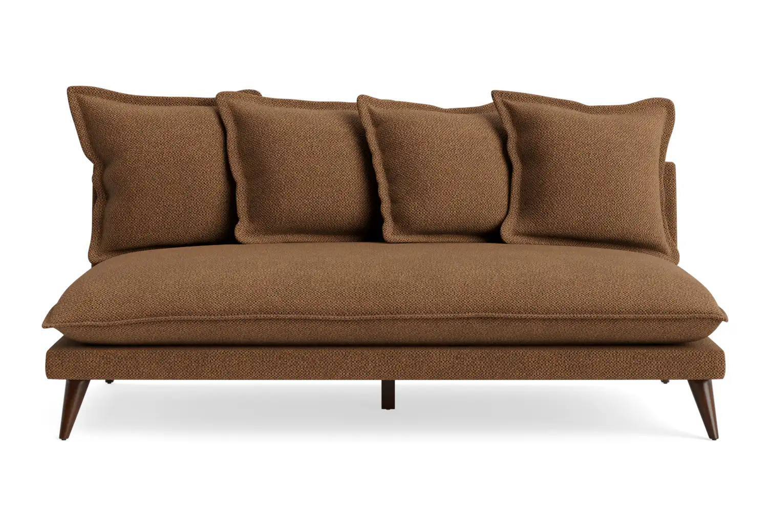 denna armless loveseat telly sienna