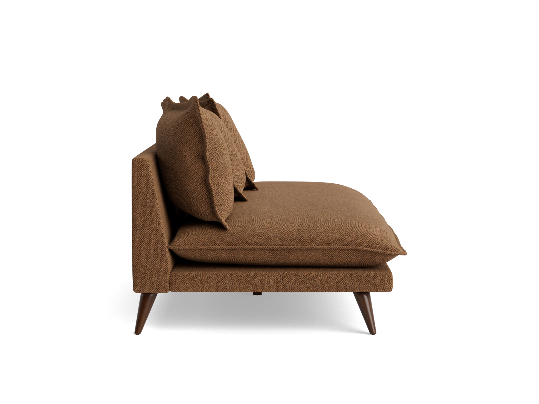 denna armless loveseat telly sienna