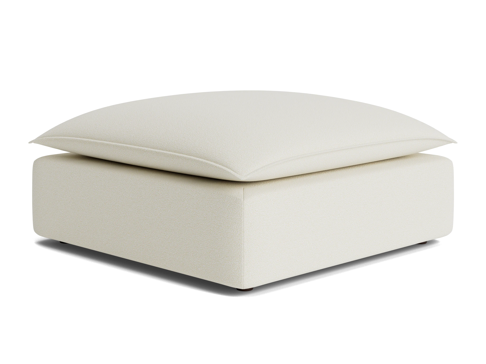 haine ottoman tussah snow