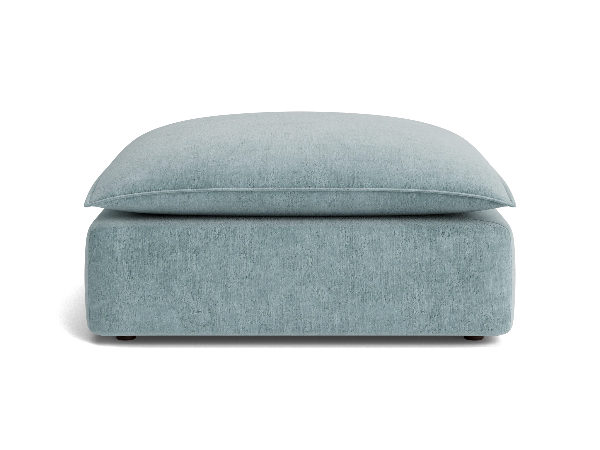 haine ottoman plush mist
