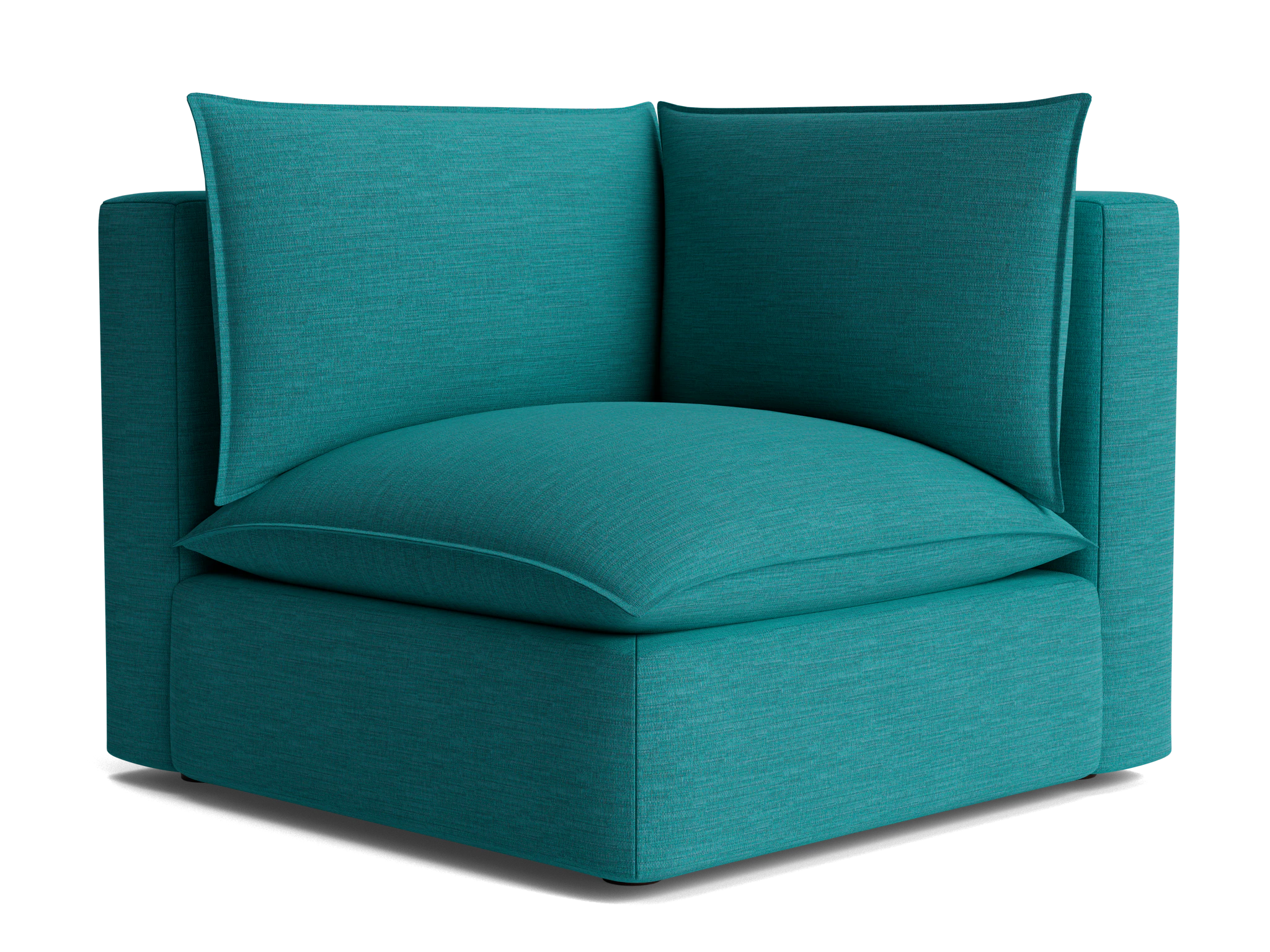 haine corner chair lucky turquoise