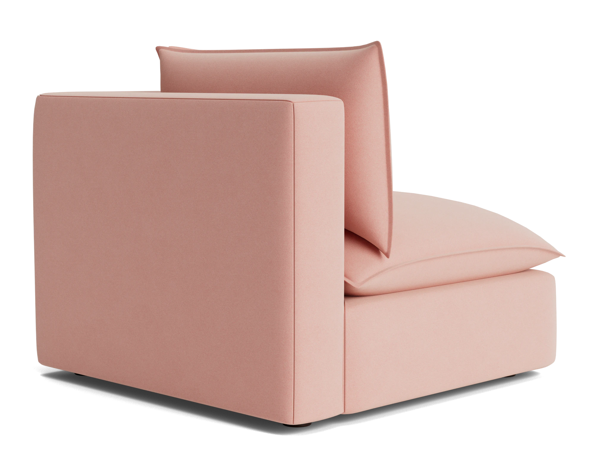 haine corner chair royale blush