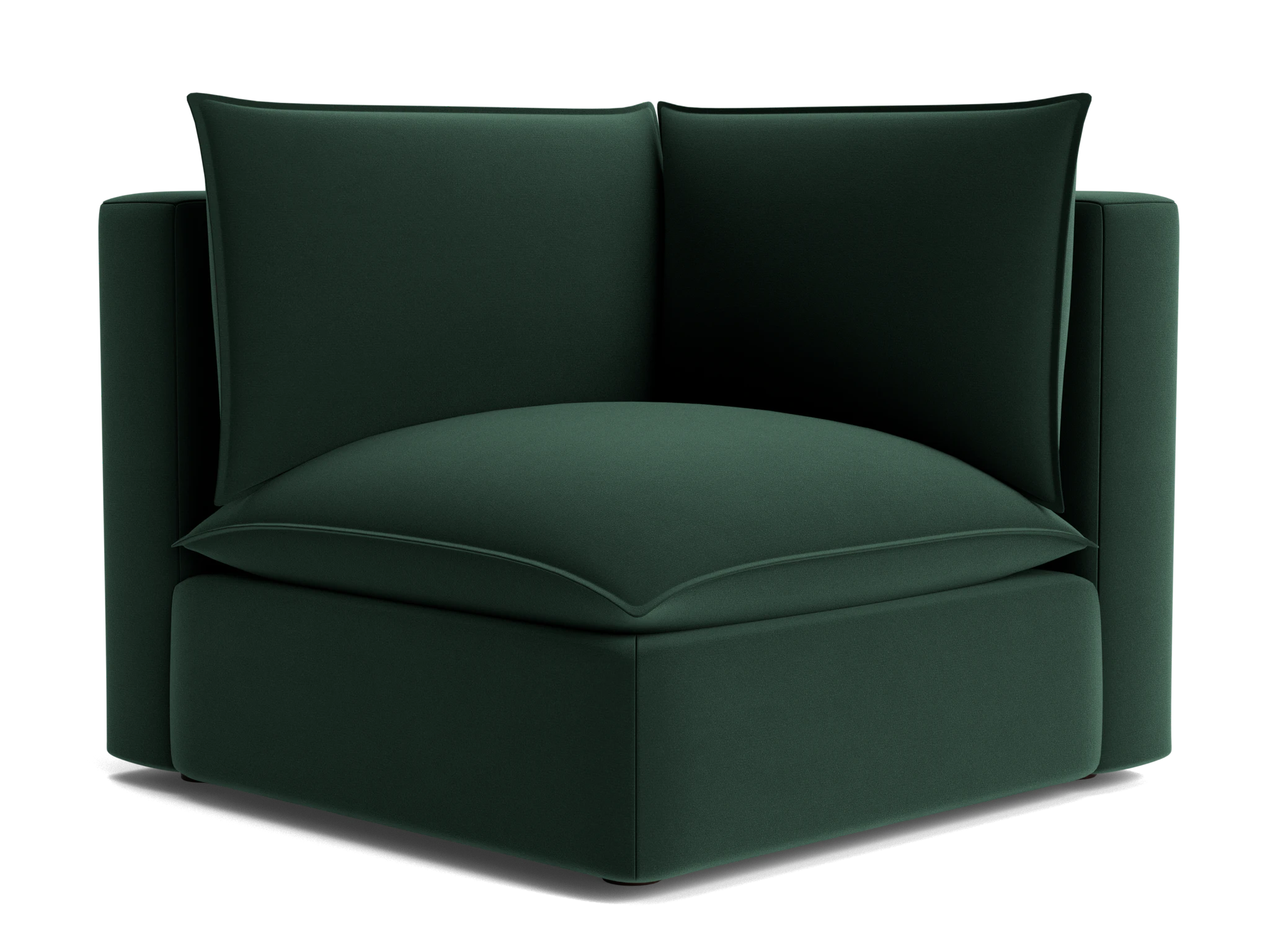 haine corner chair royale evergreen
