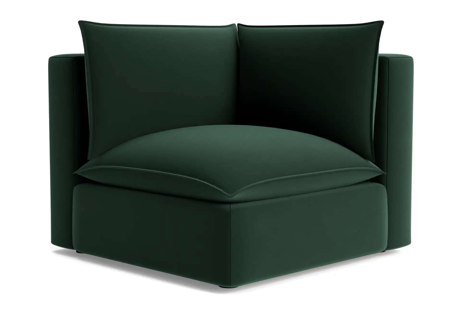 haine corner chair royale evergreen
