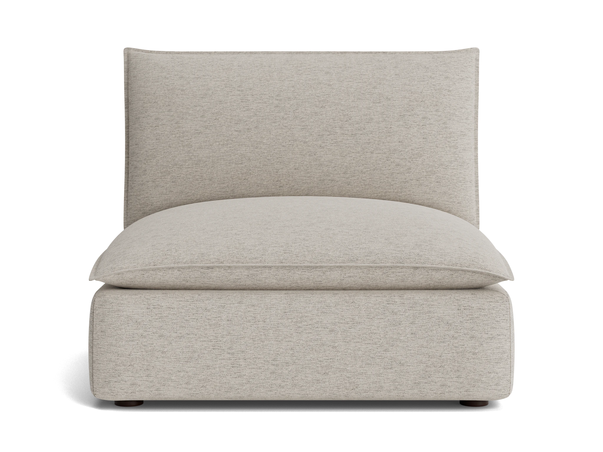 haine armless chair merit dove