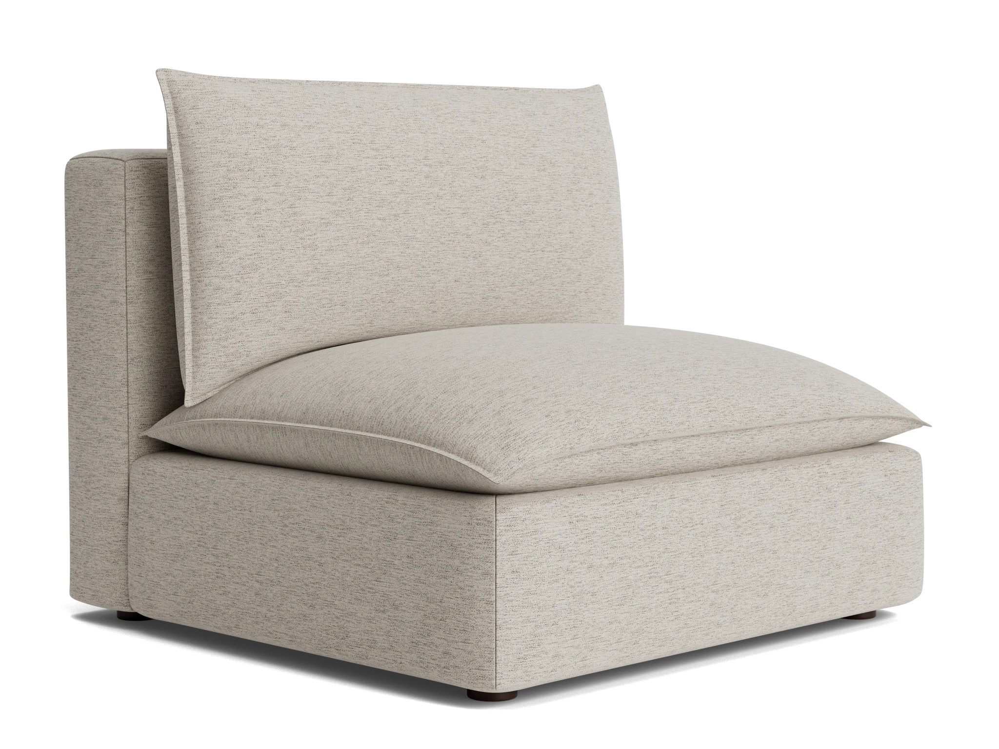 haine armless chair merit dove