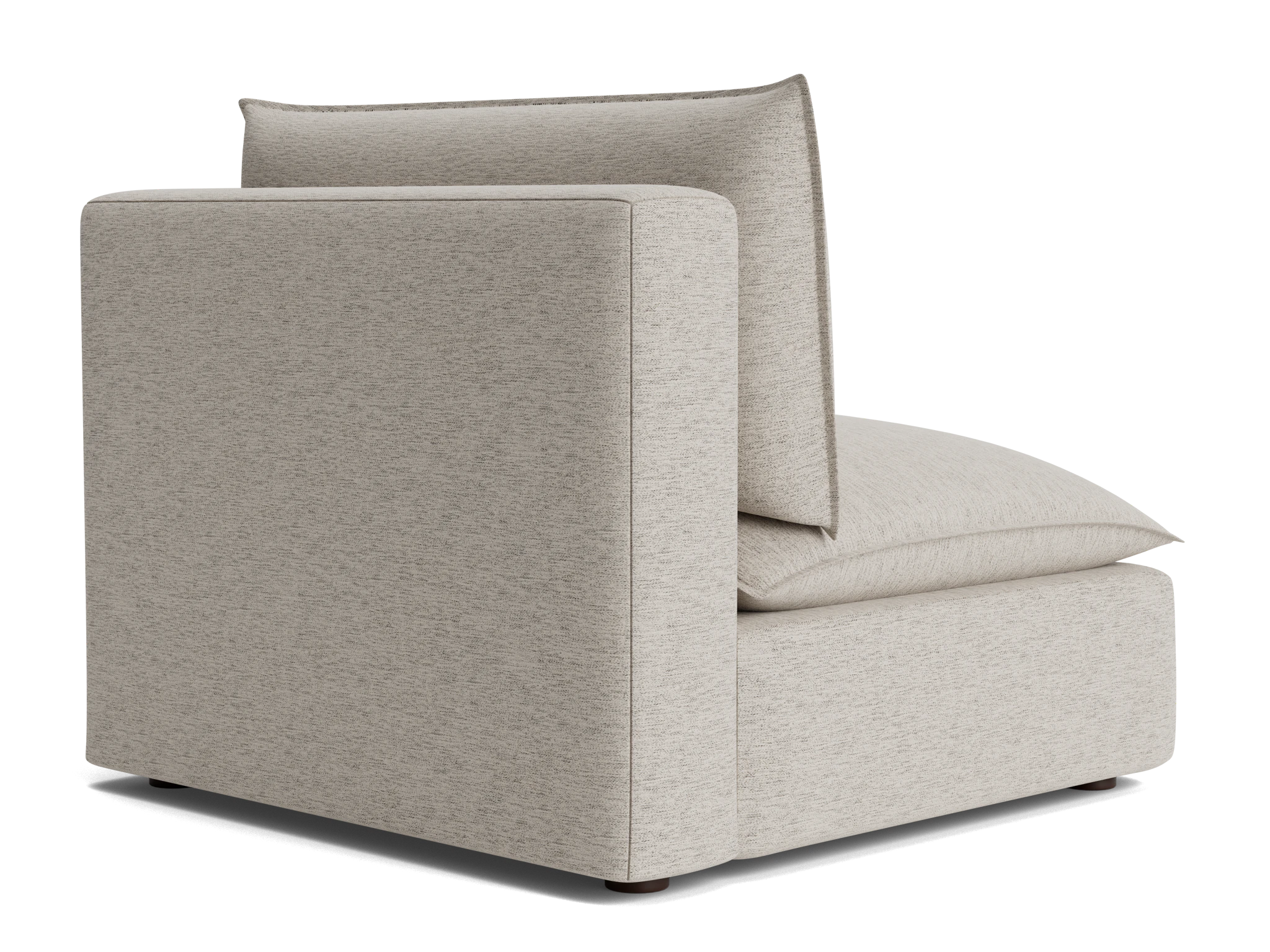 haine armless chair merit dove