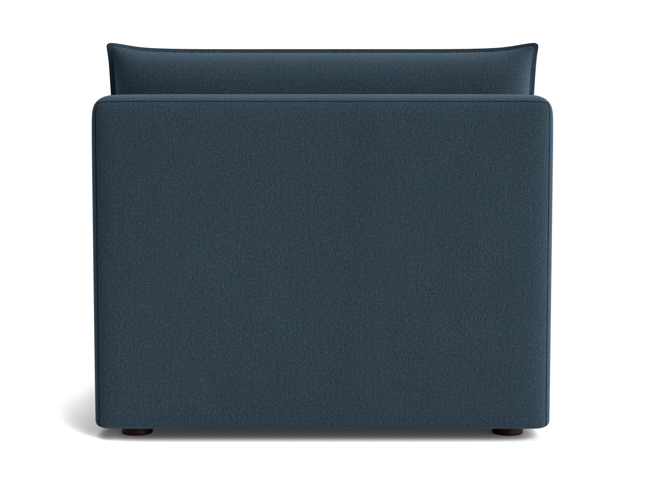 haine armless chair faithful indigo