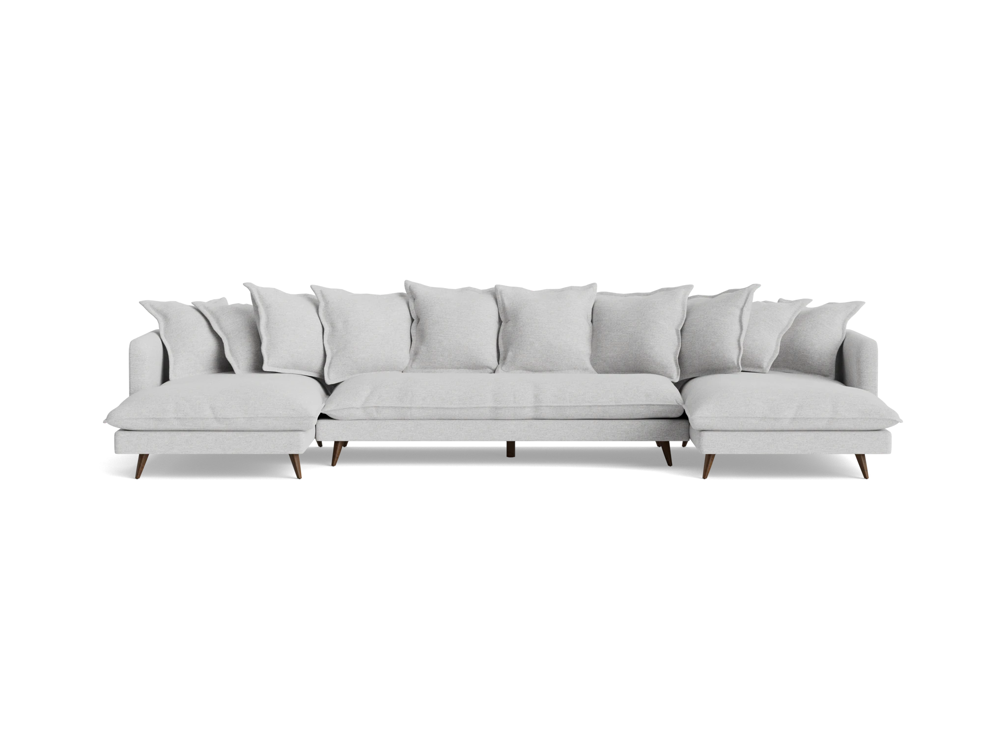 denna chaise sectional %283 piece%29 milo dove