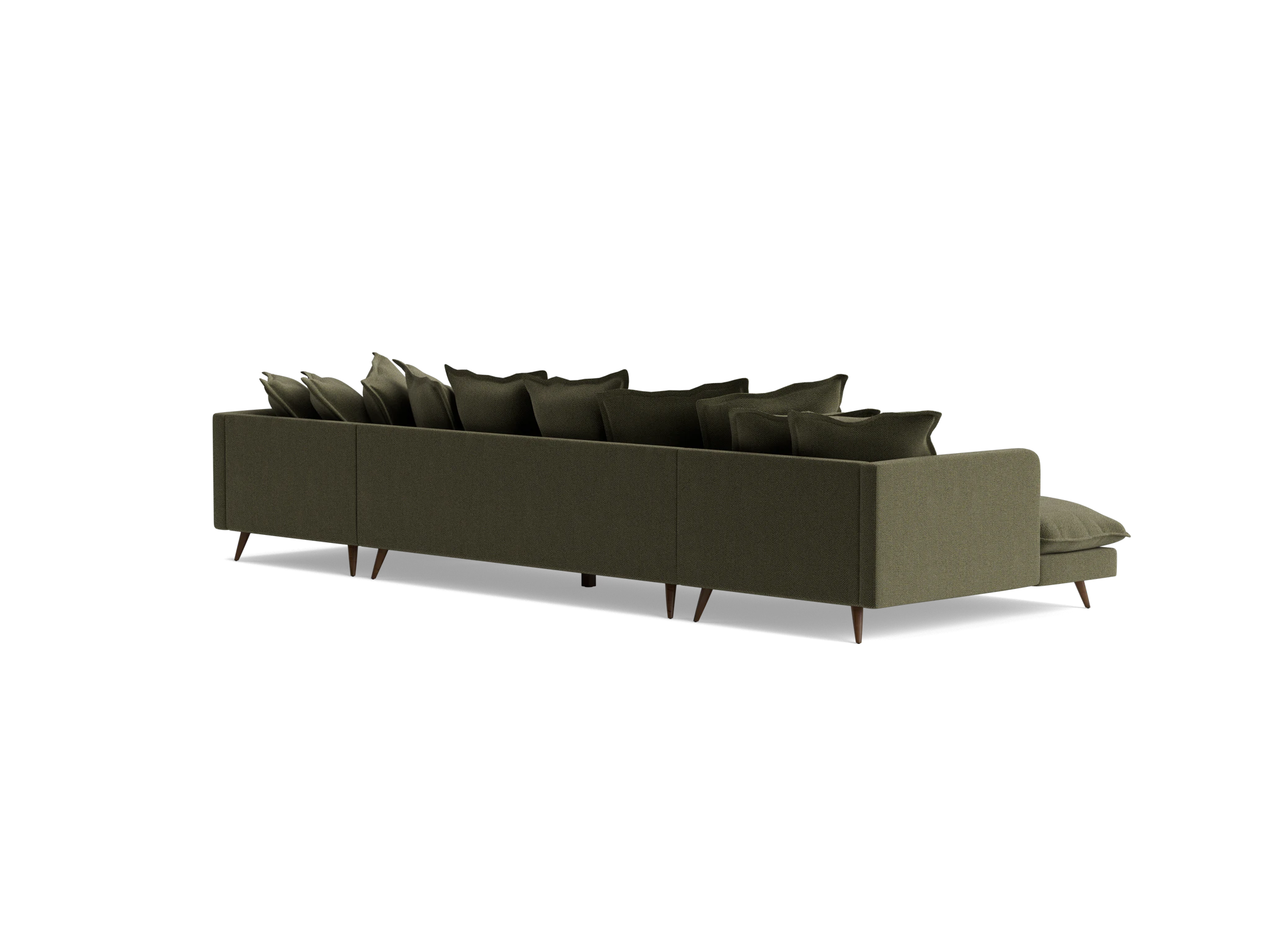 denna chaise sectional %283 piece%29 telly fern