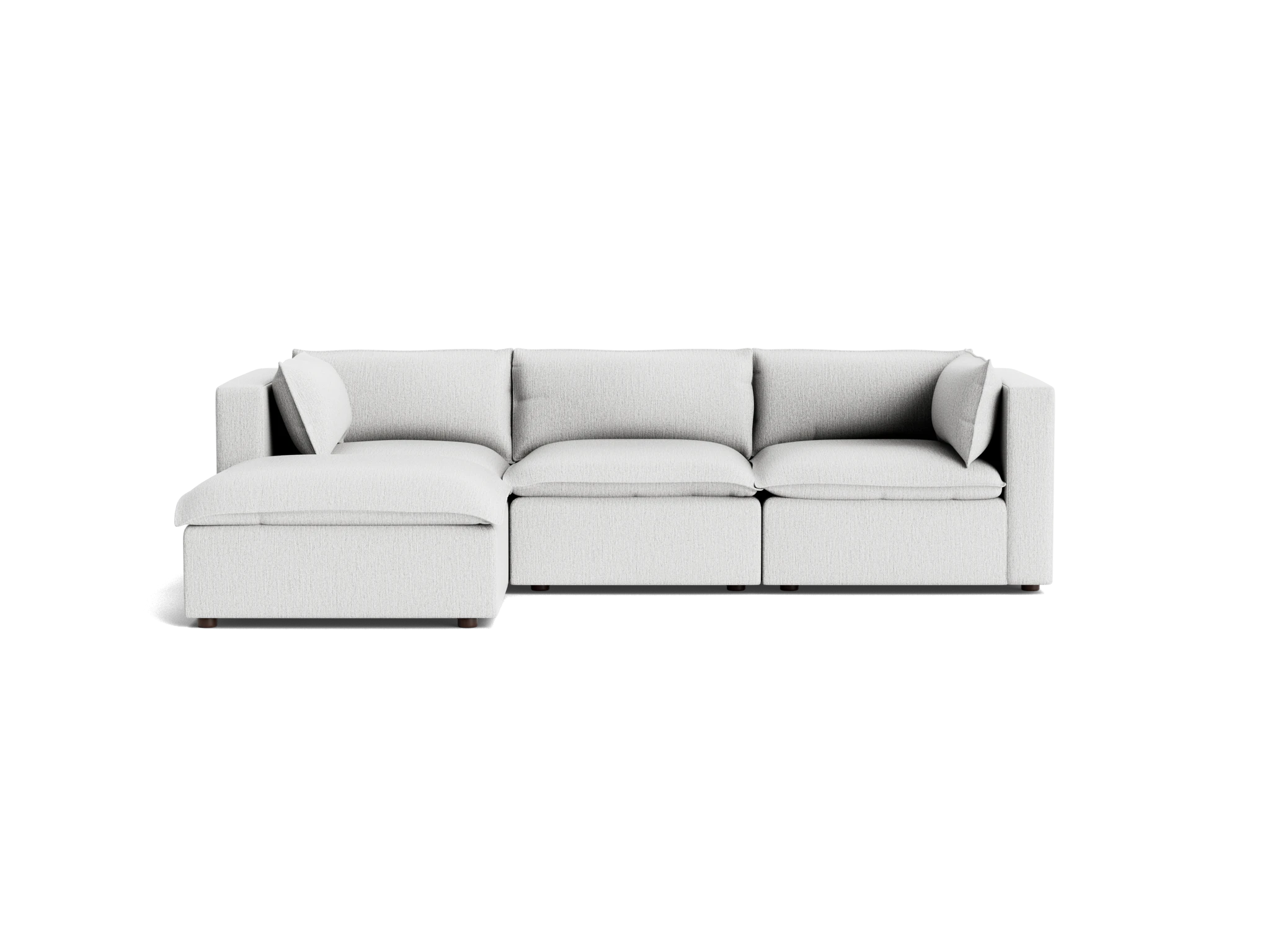 haine modular sectional sunbrella premier fog
