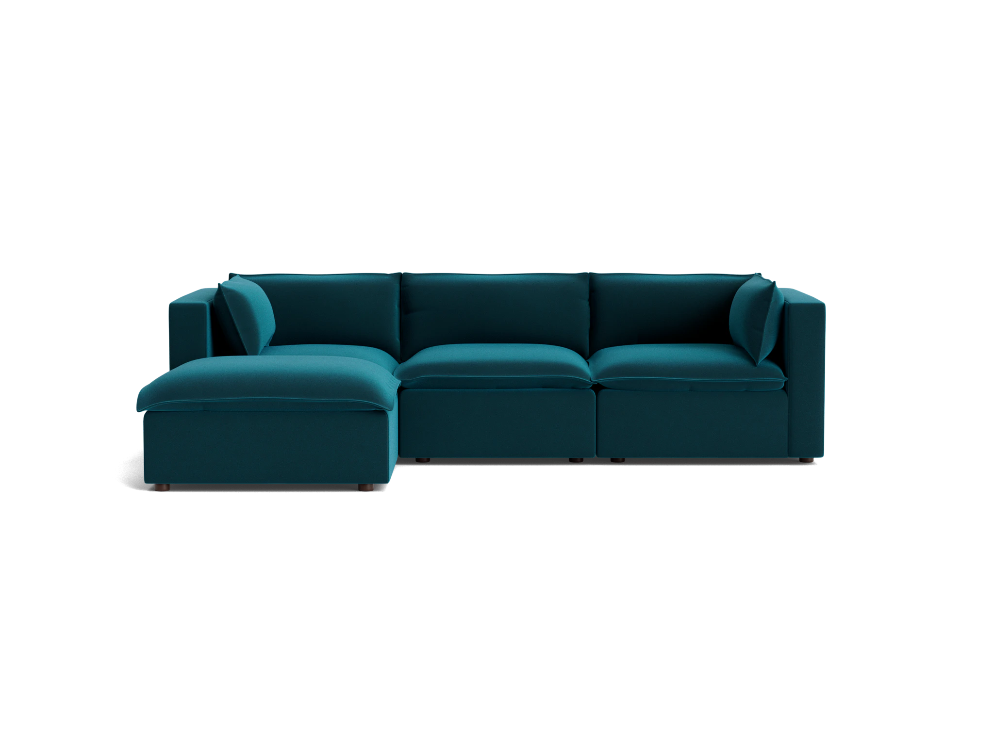 haine modular sectional royale peacock
