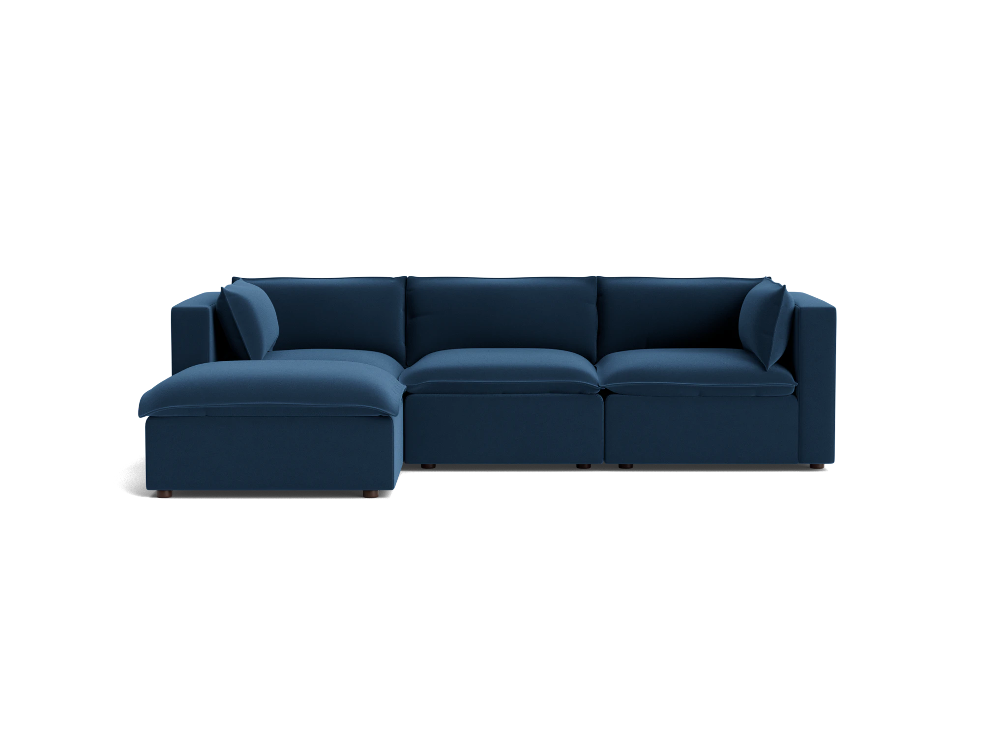 haine modular sectional royale cobalt