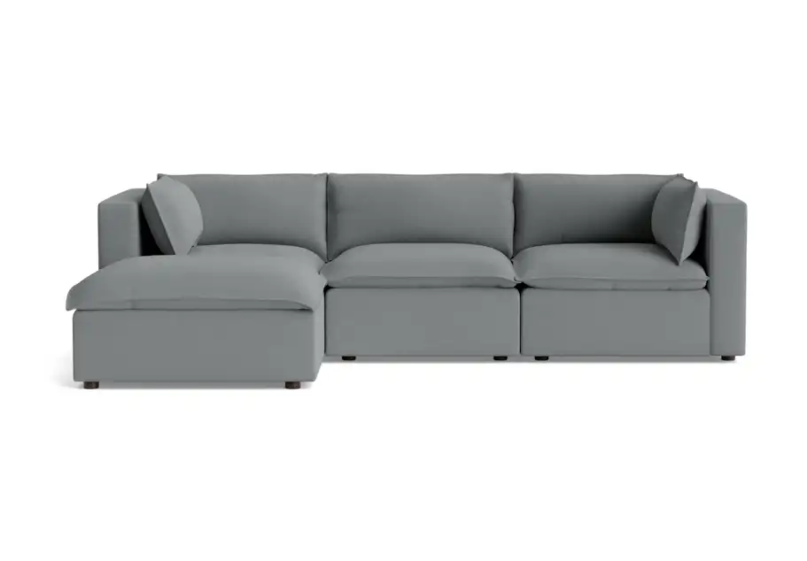haine modular sectional royale ash