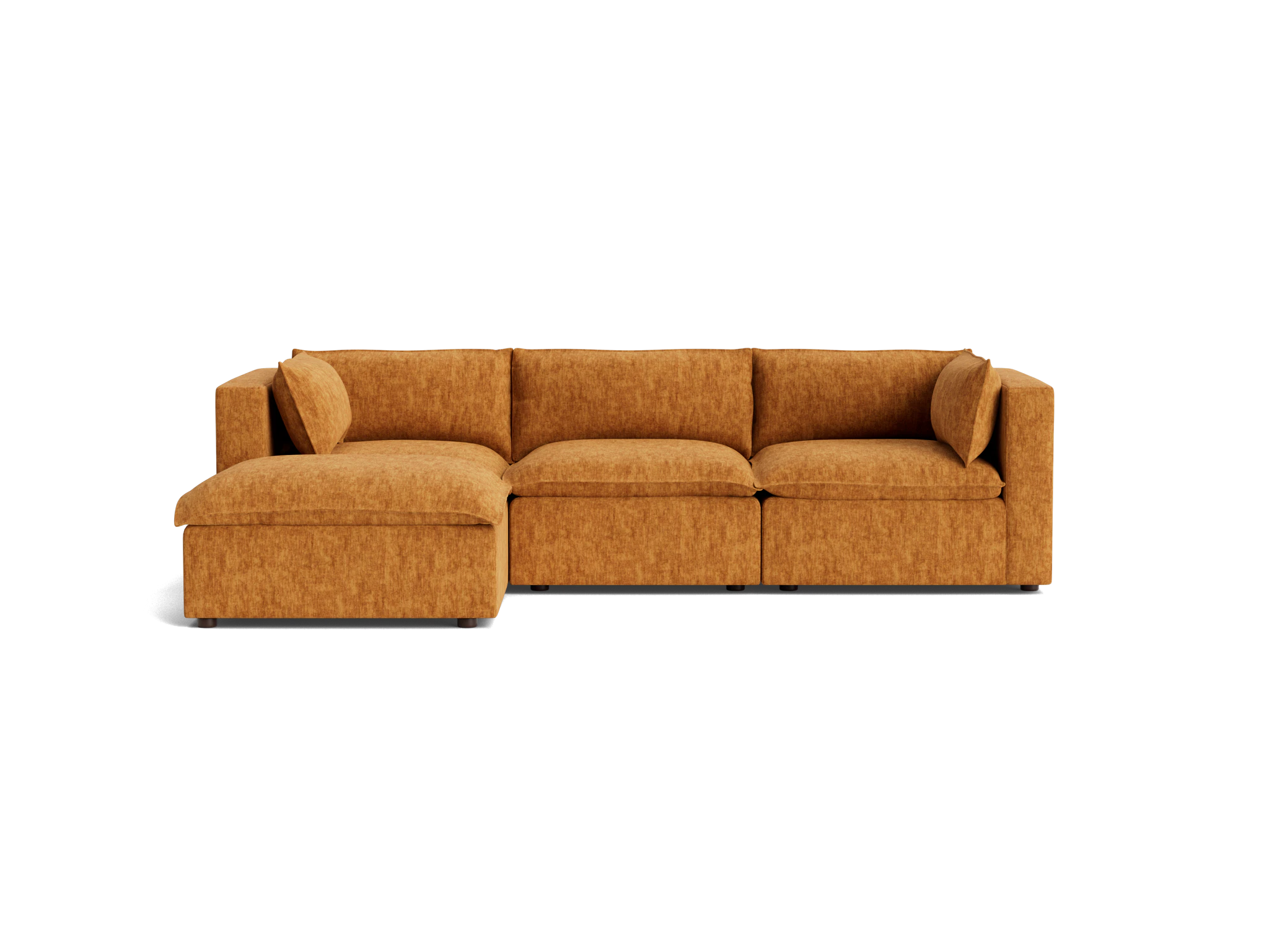 haine modular sectional crave ginger tea