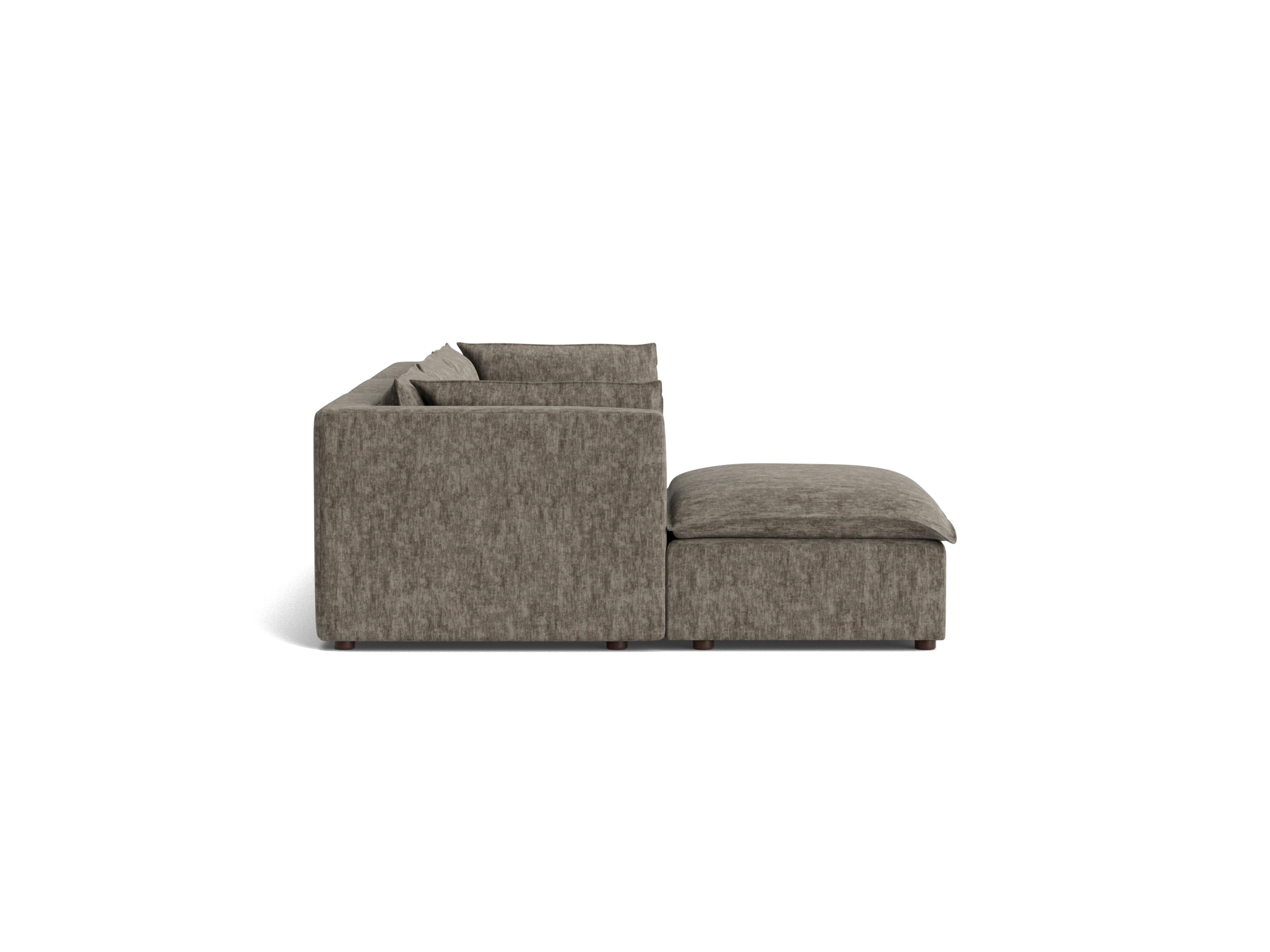 haine modular sectional crave mocha latte