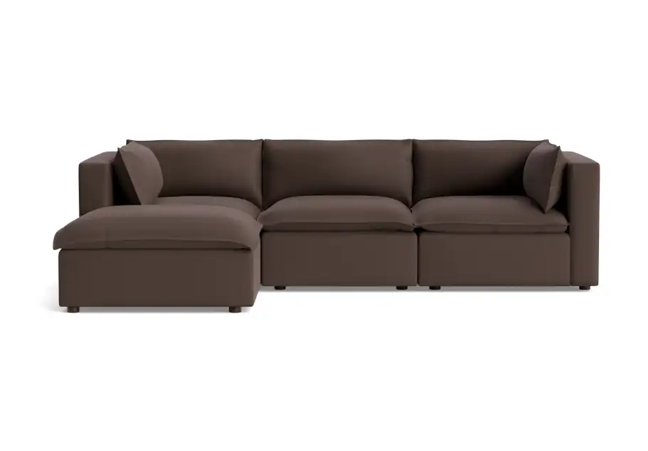 haine modular sectional washed california shadow