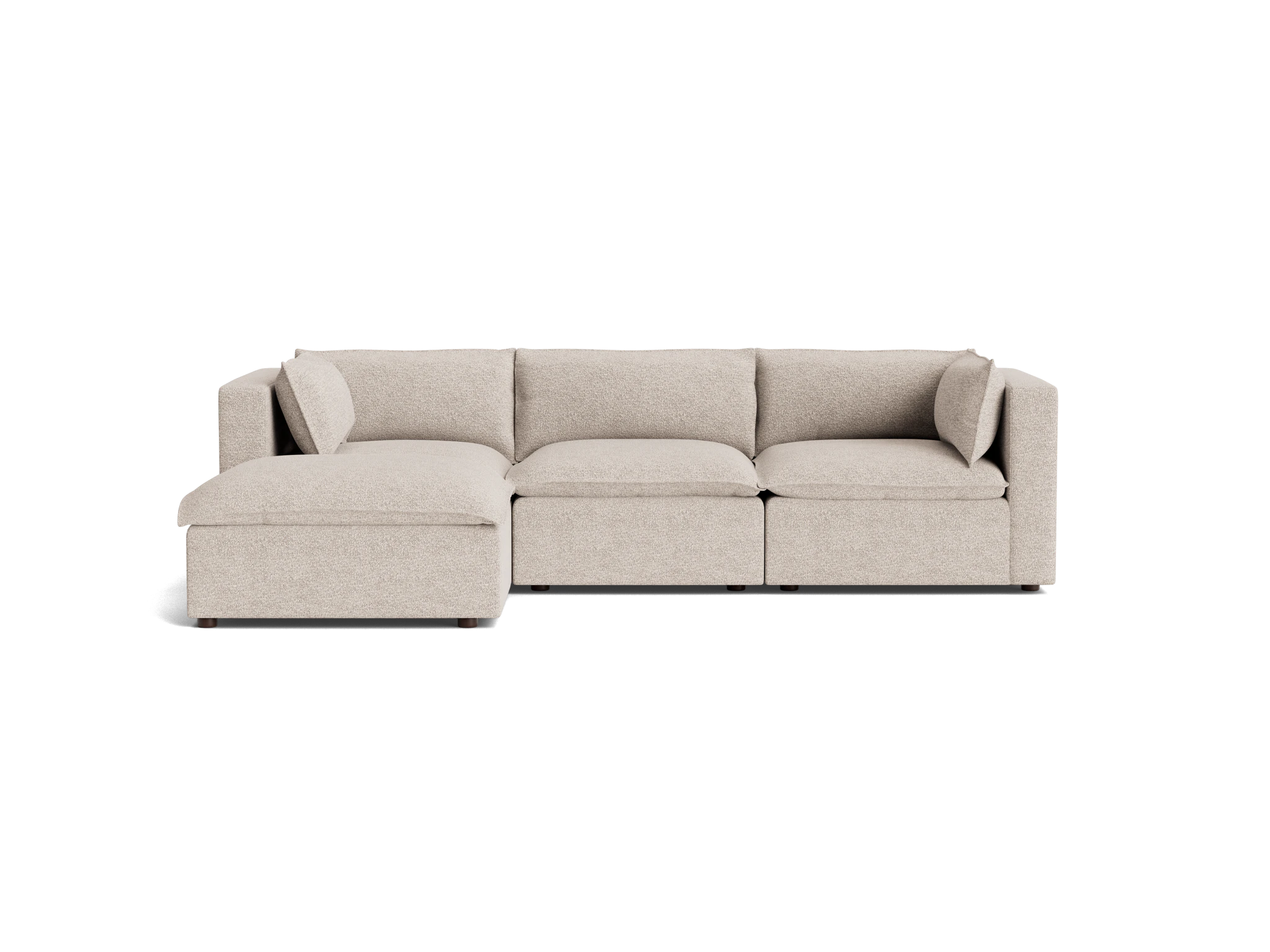 haine modular sectional borough cotton